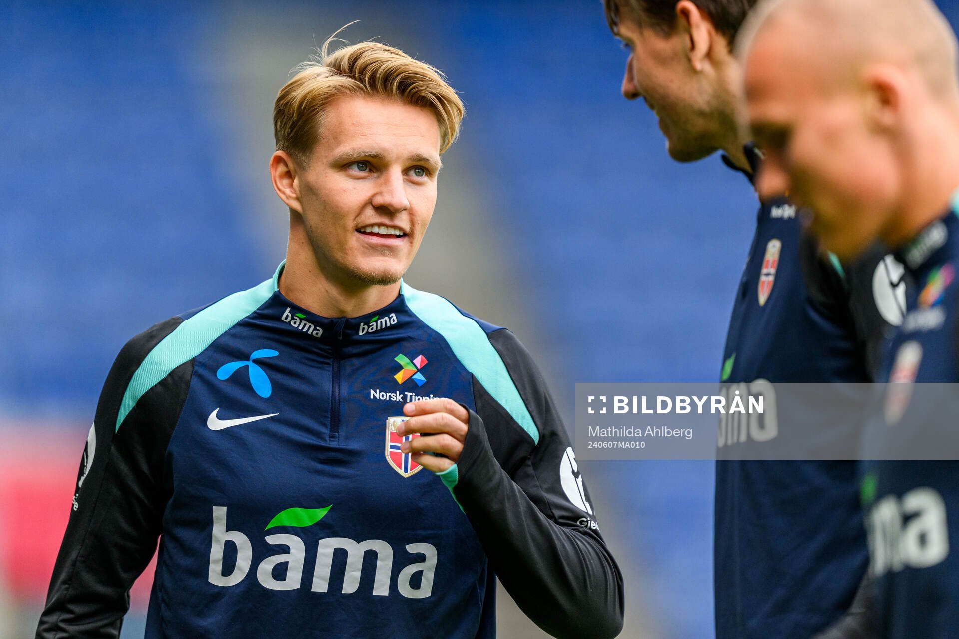 Martin Ødegaard of Norway of the Norwegian national