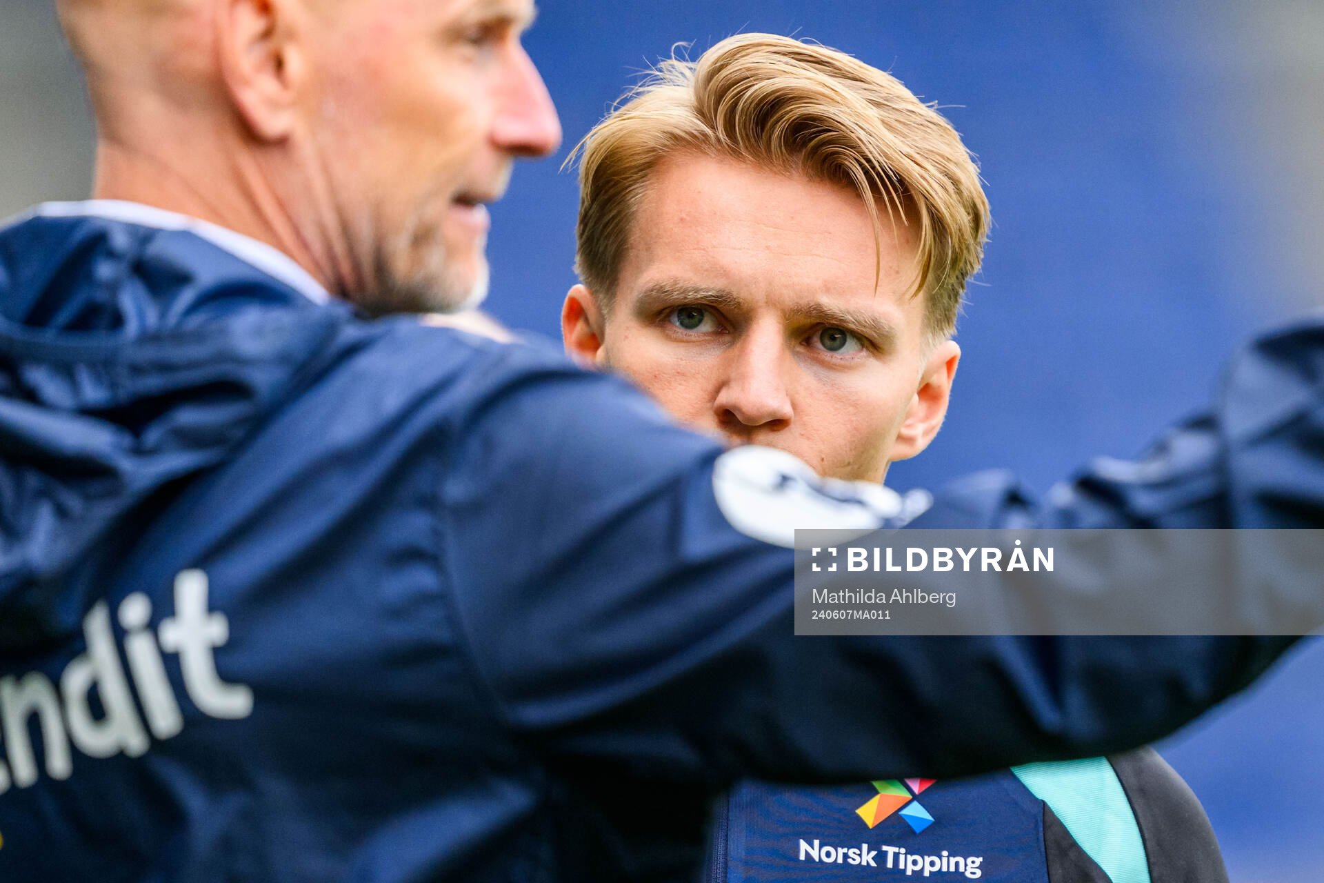And Martin Ødegaard of Norway of the Norwegian national