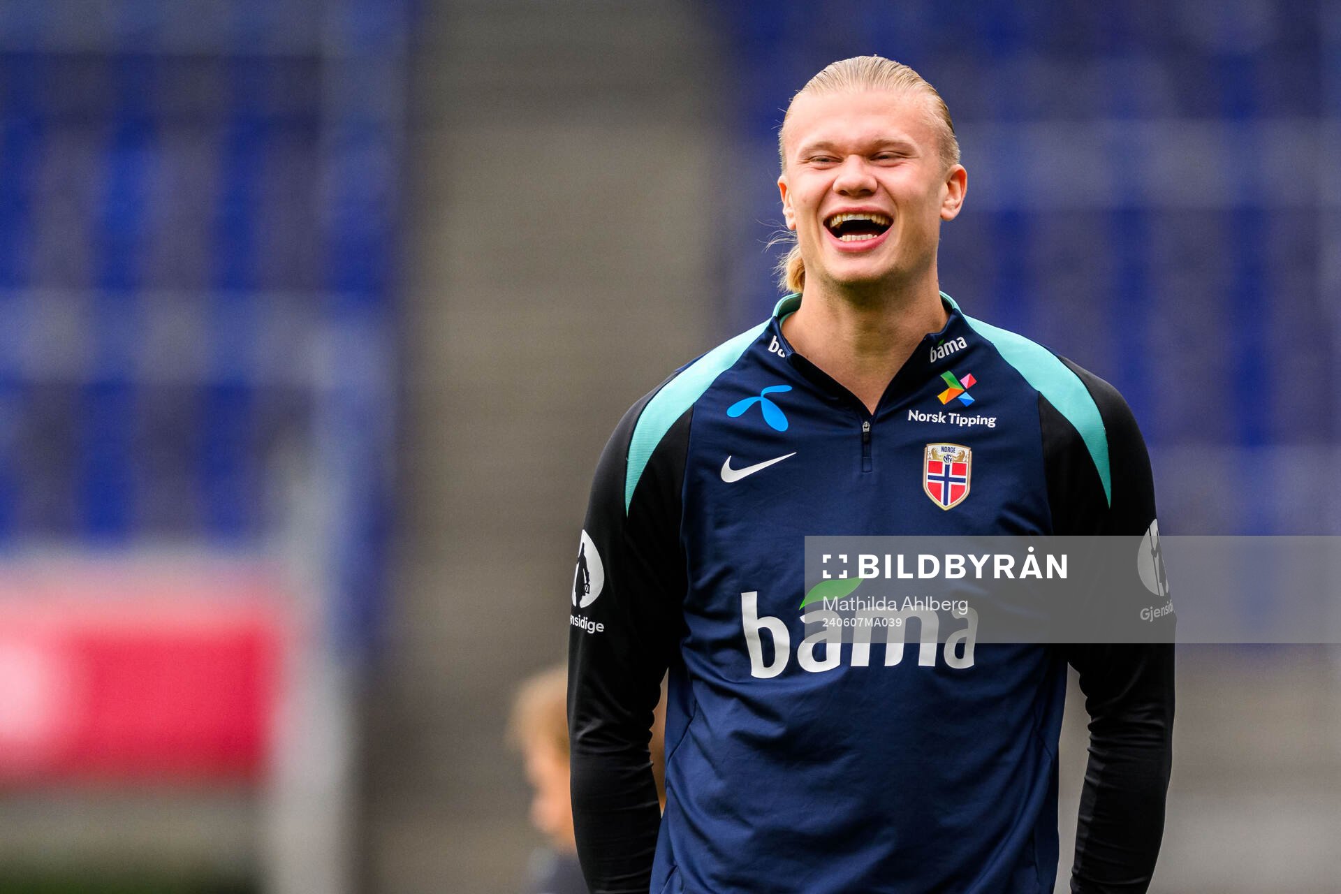 Erling Braut Haaland of the Norwegian national football team