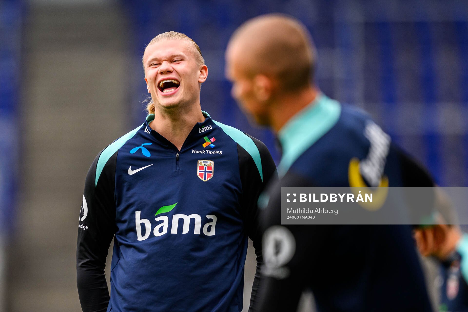 Erling Braut Haaland of the Norwegian national football team