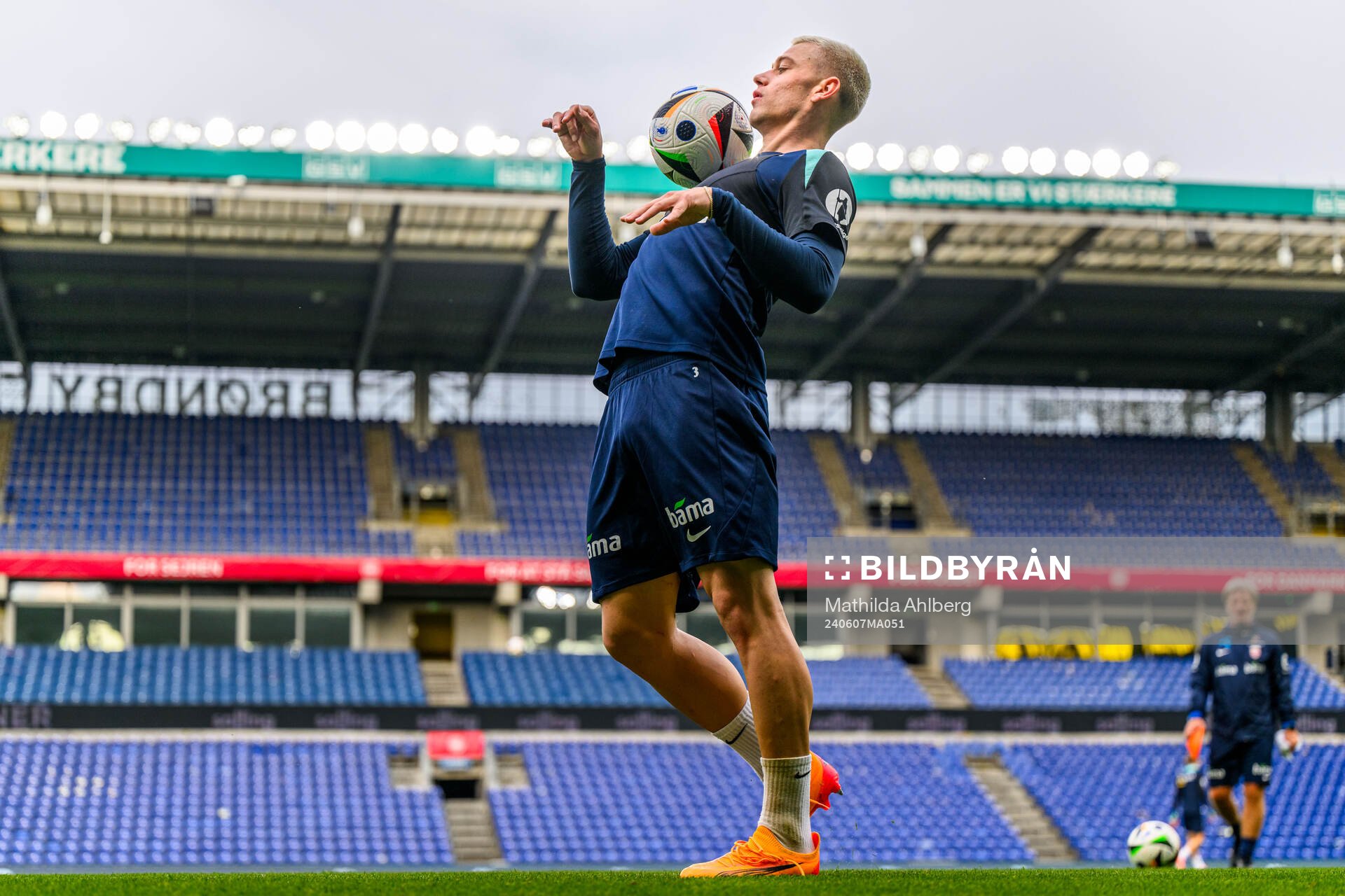 Julian Ryerson of the Norwegian national football team