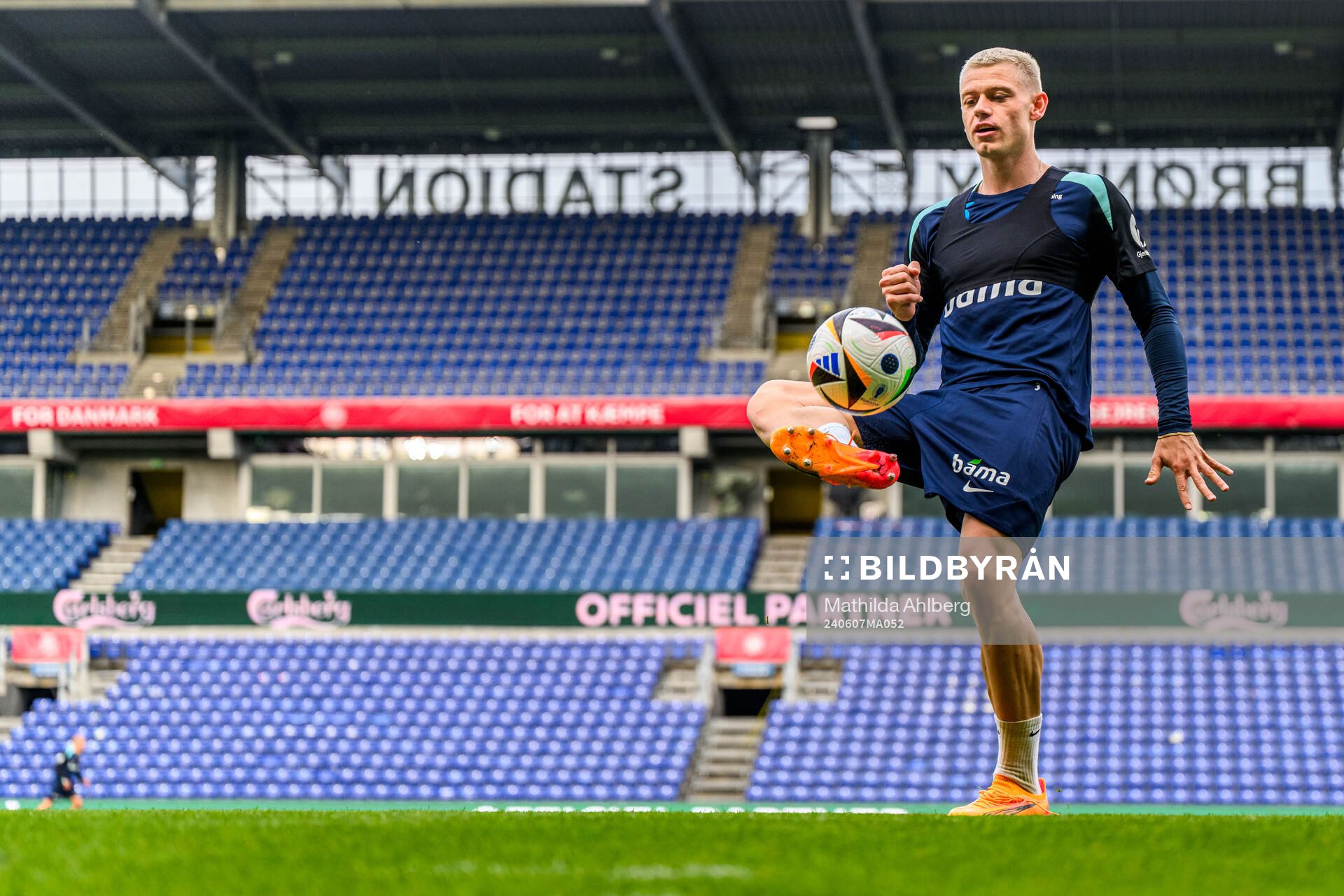 Julian Ryerson of the Norwegian national football team