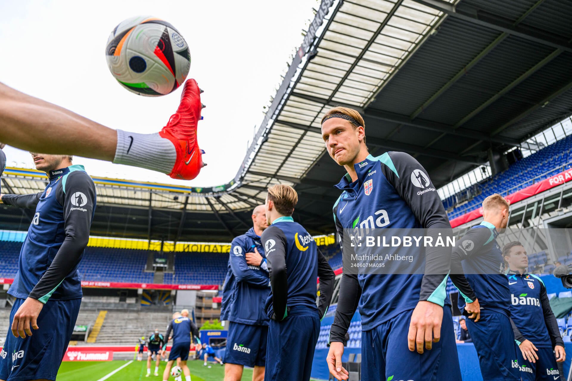 Erik Botheim of the Norwegian national football team