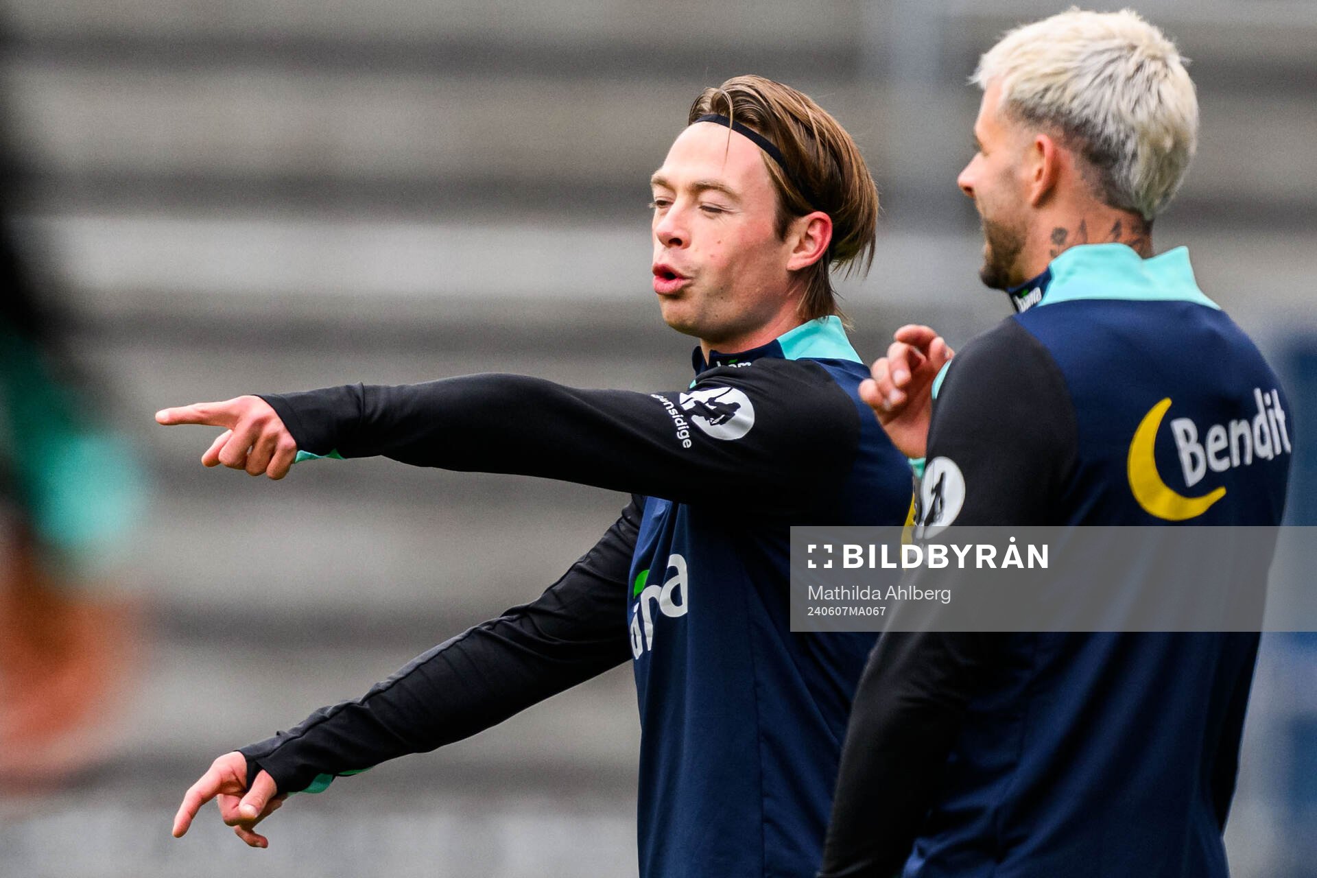 Patrick Berg of the Norwegian national football team