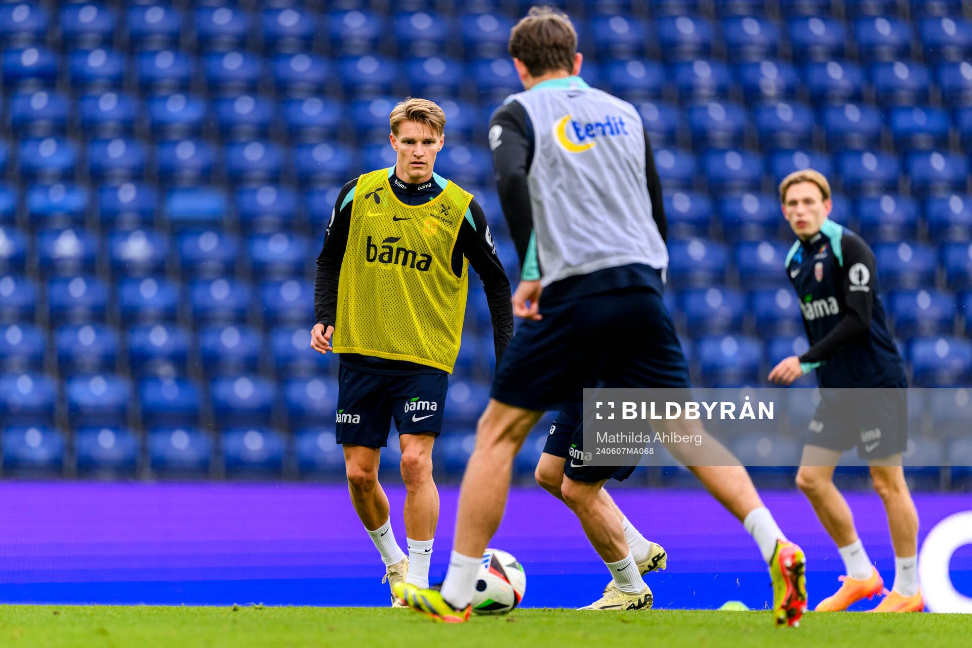 Martin Ødegaard of the Norwegian national football team