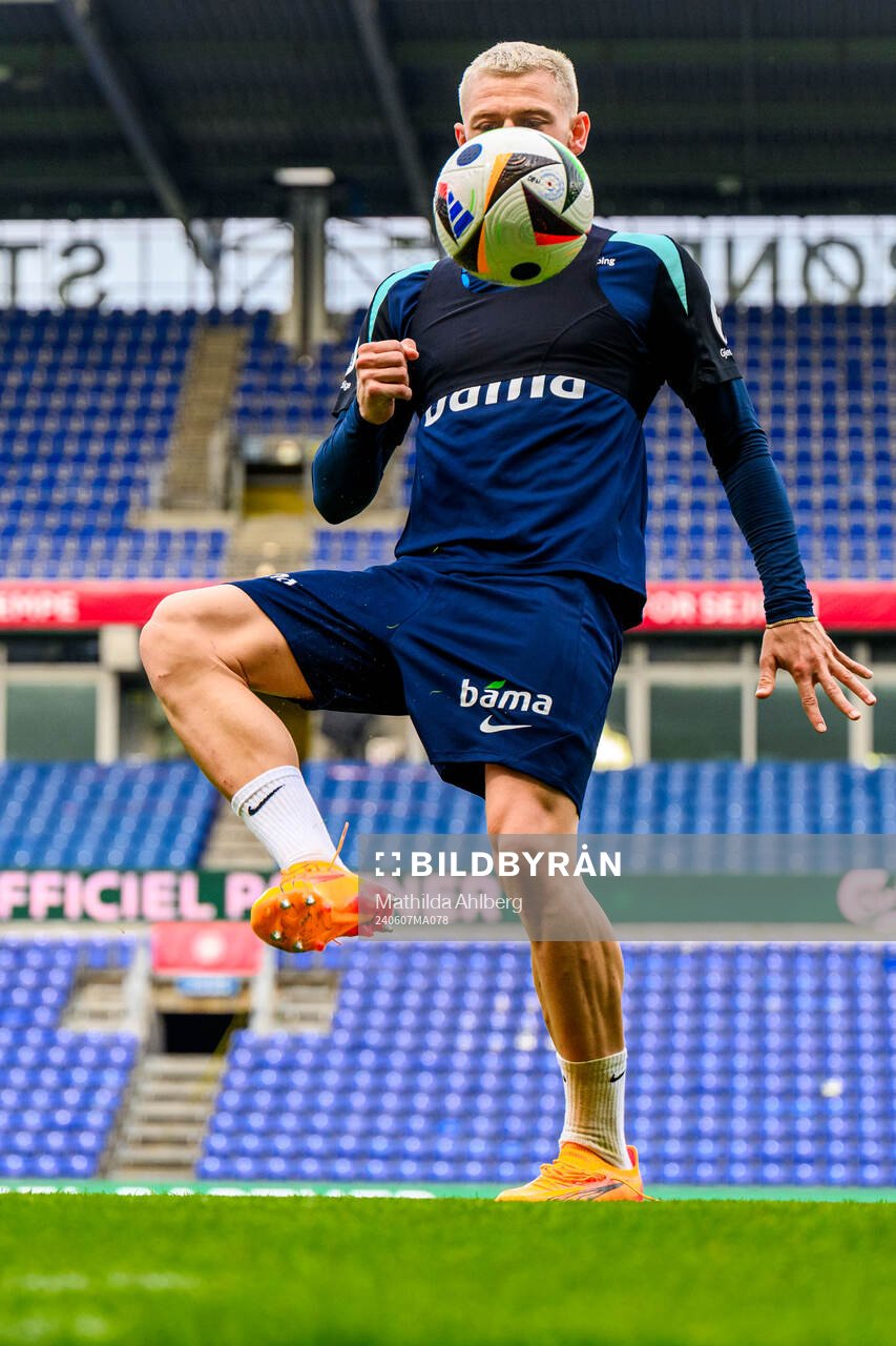 Julian Ryerson of the Norwegian national football team