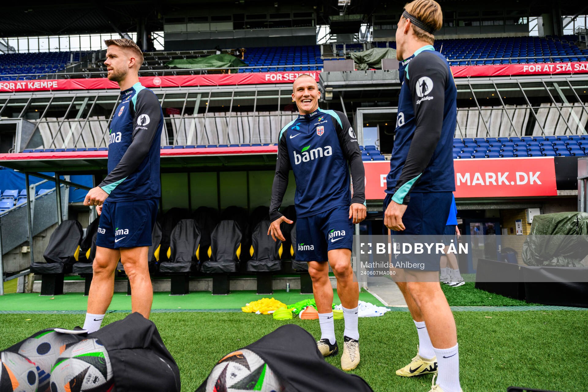 Leo Østigård of the Norwegian national football team