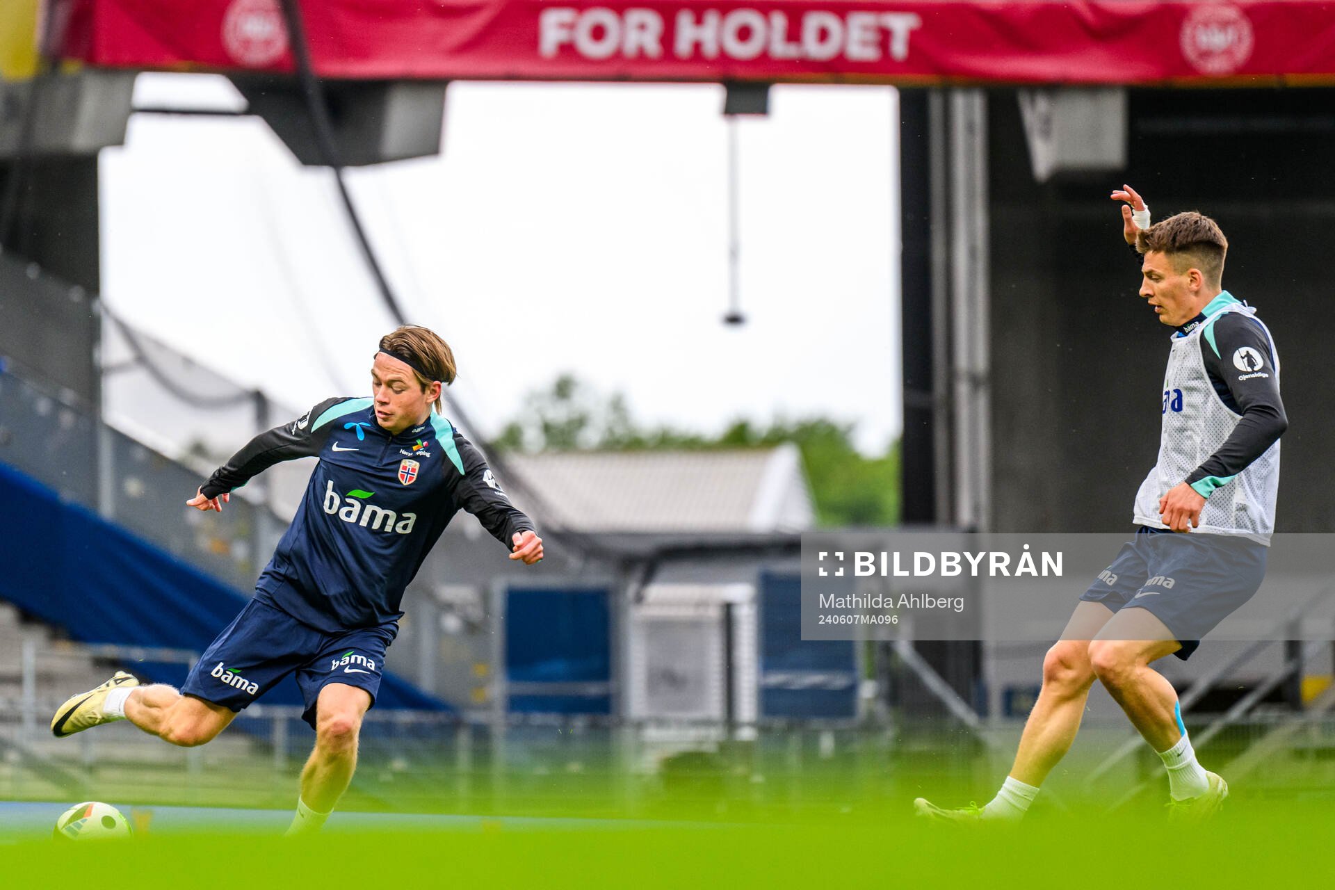 Patrick Berg of the Norwegian national football team