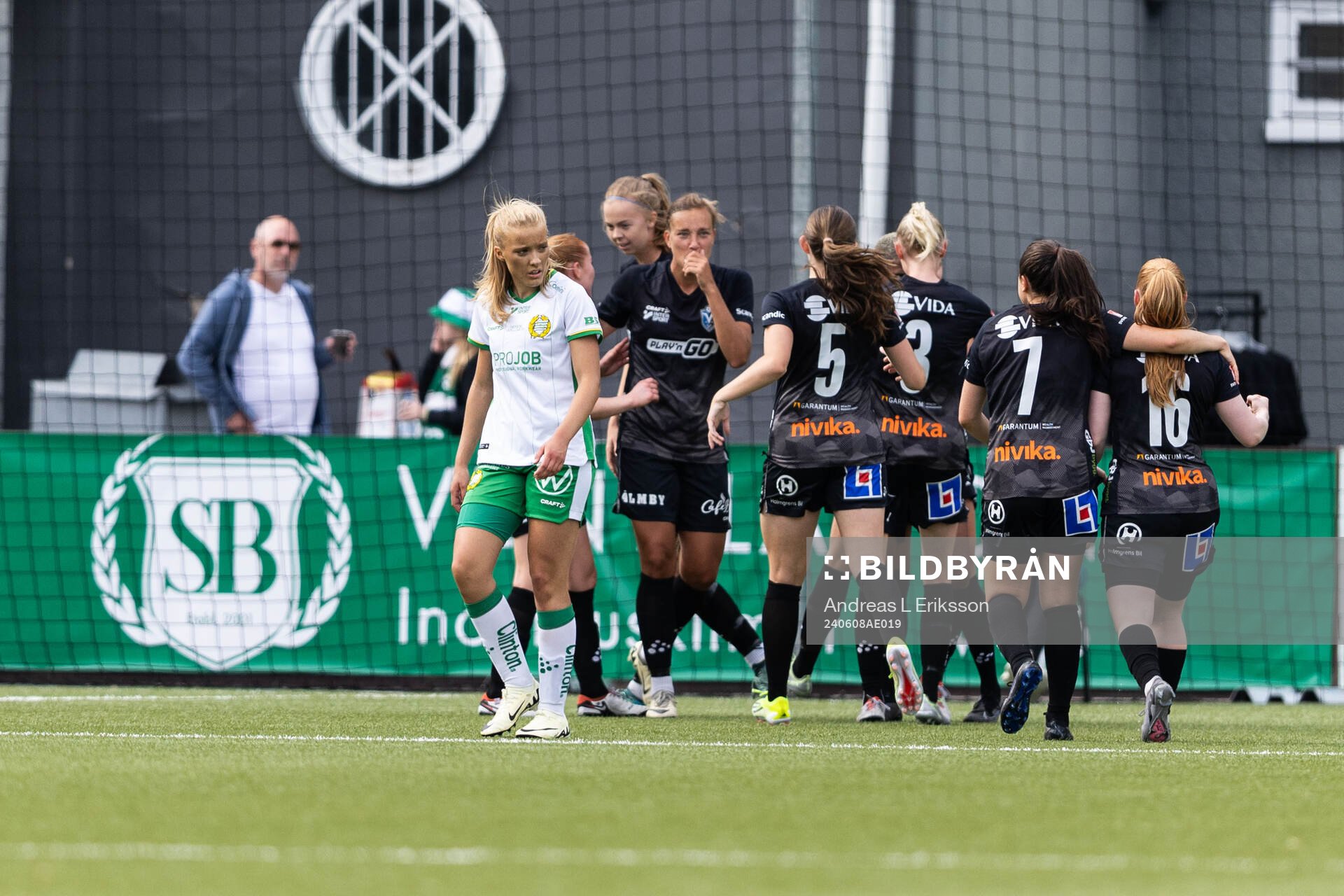 Hammarbys Smilla Holmberg deppar