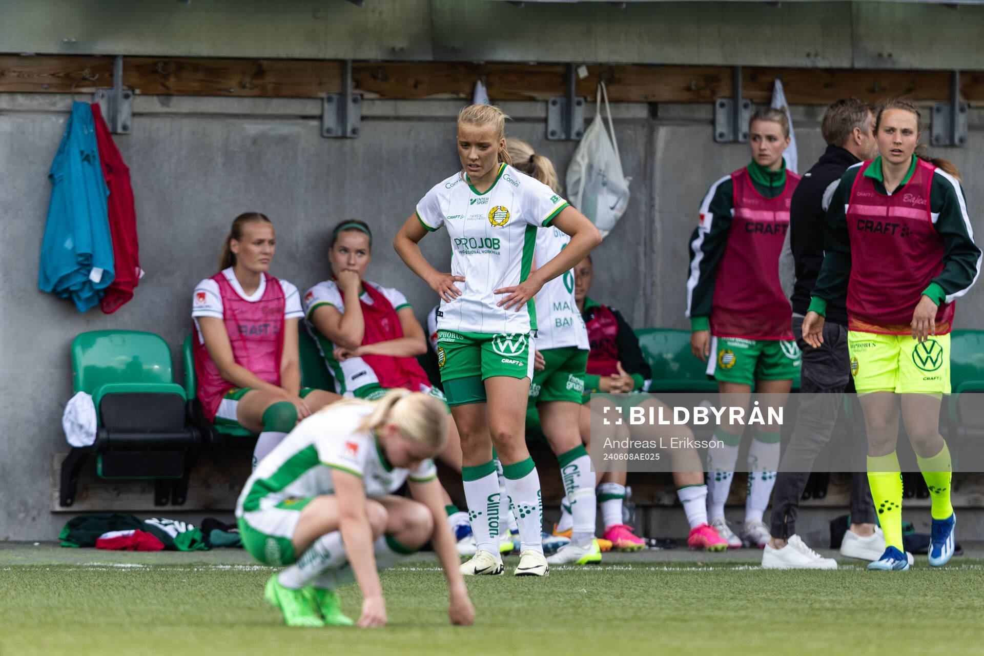 Hammarbys Smilla Holmberg deppar