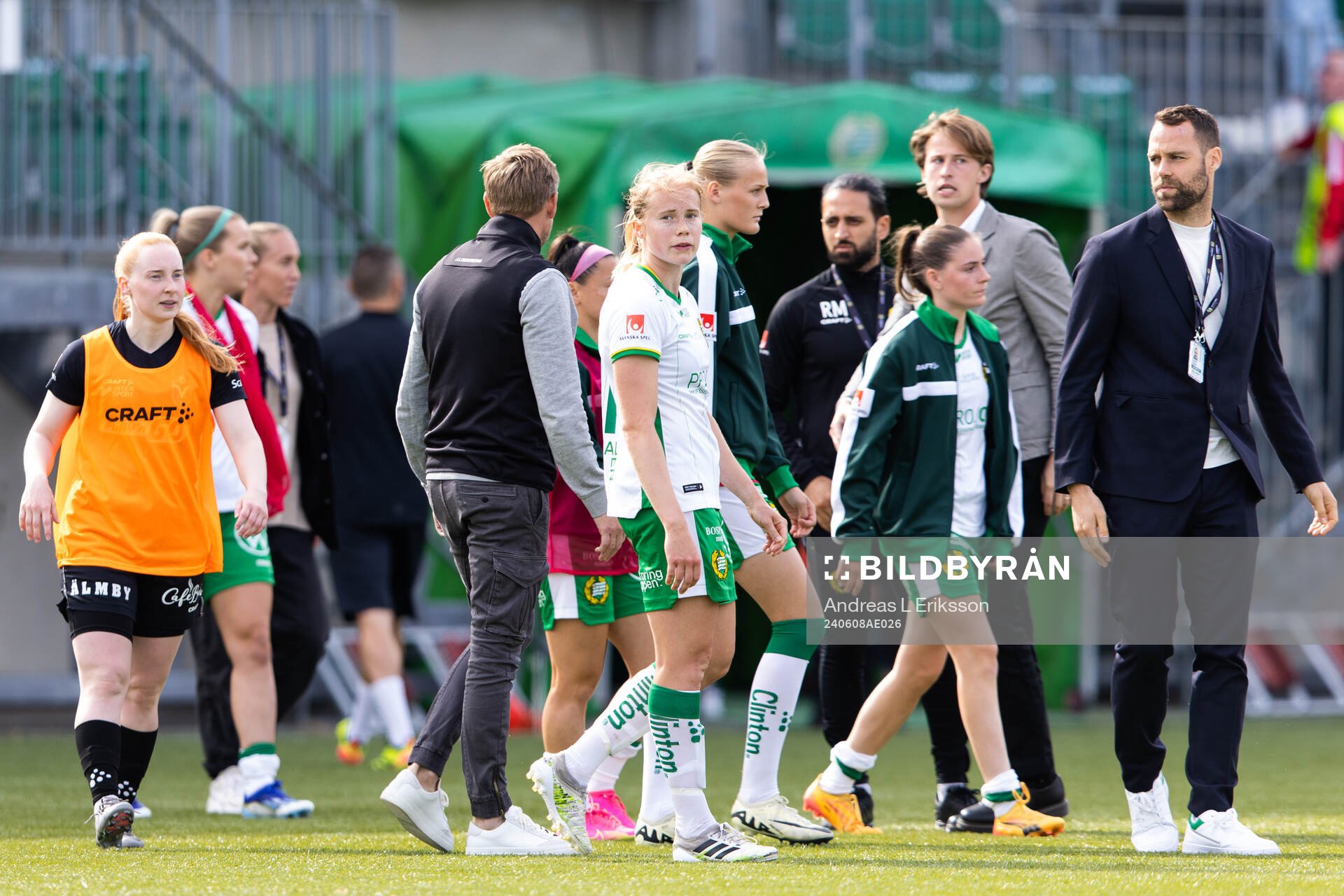 Hammarbys Julie Blakstad deppar