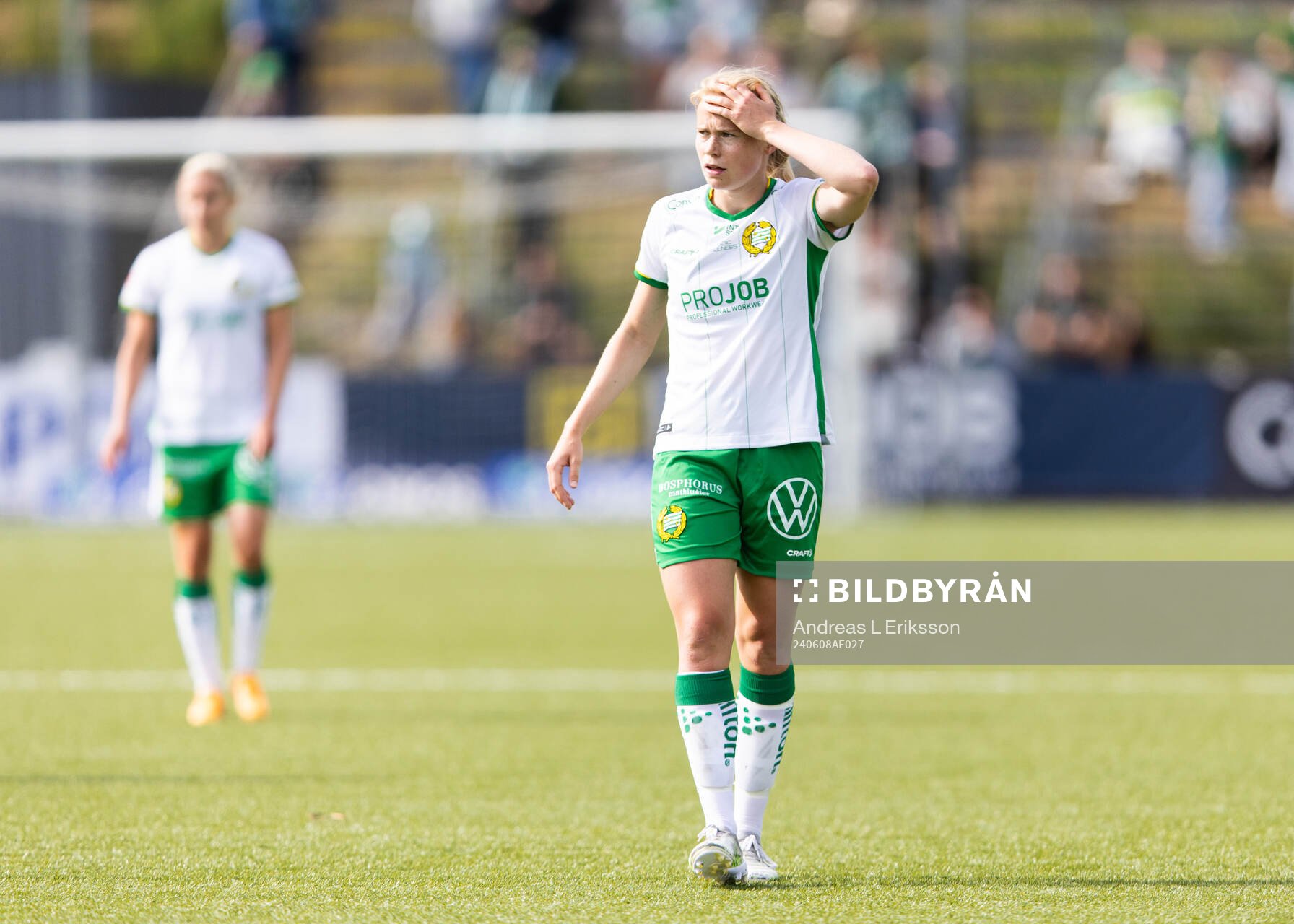 Hammarbys Julie Blakstad deppar