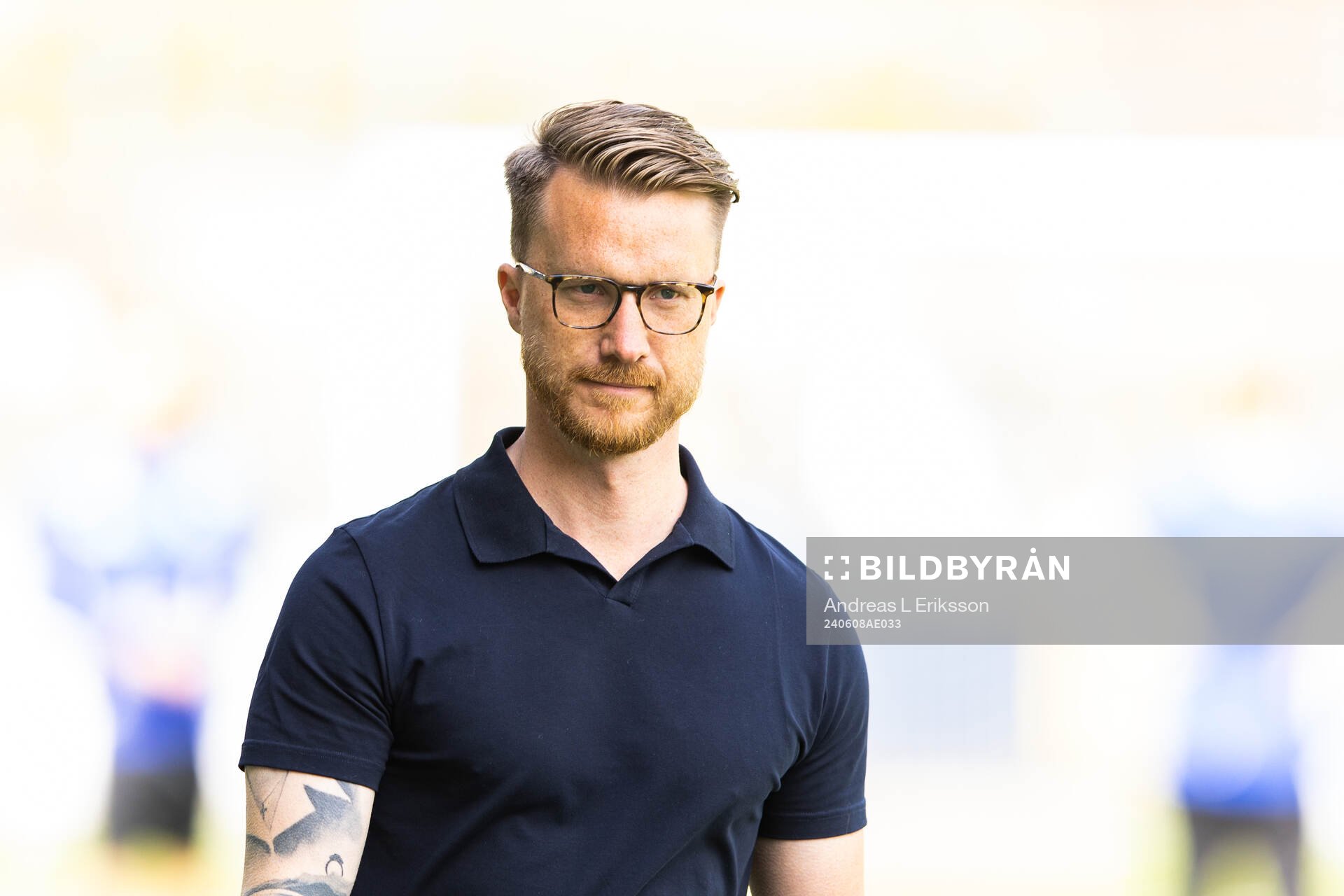 Växjö DFFs huvudtränare Olof Unogård innan