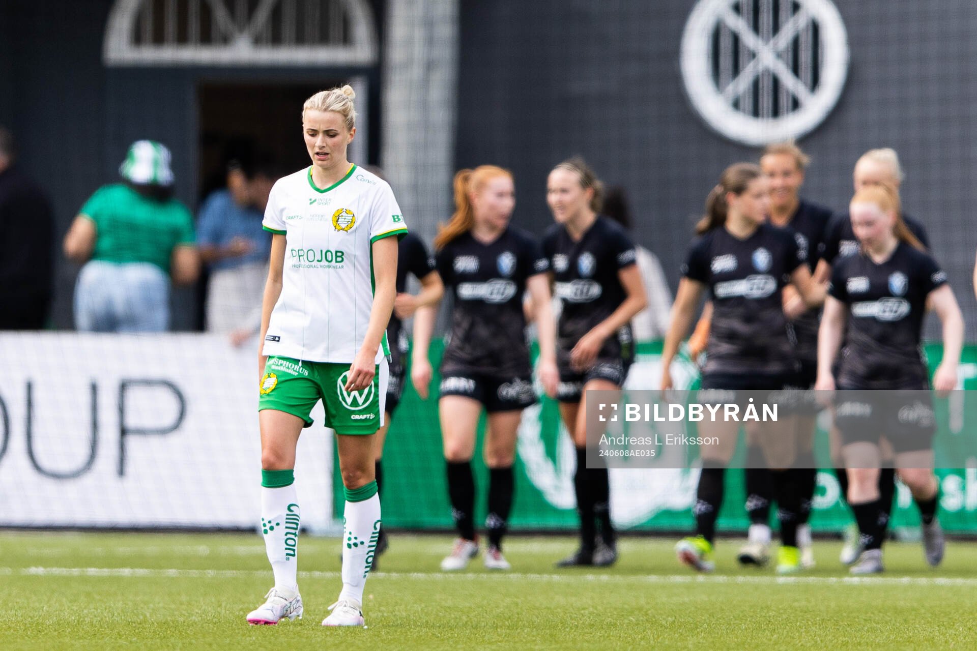 Hammarbys Thea Sørbo deppar