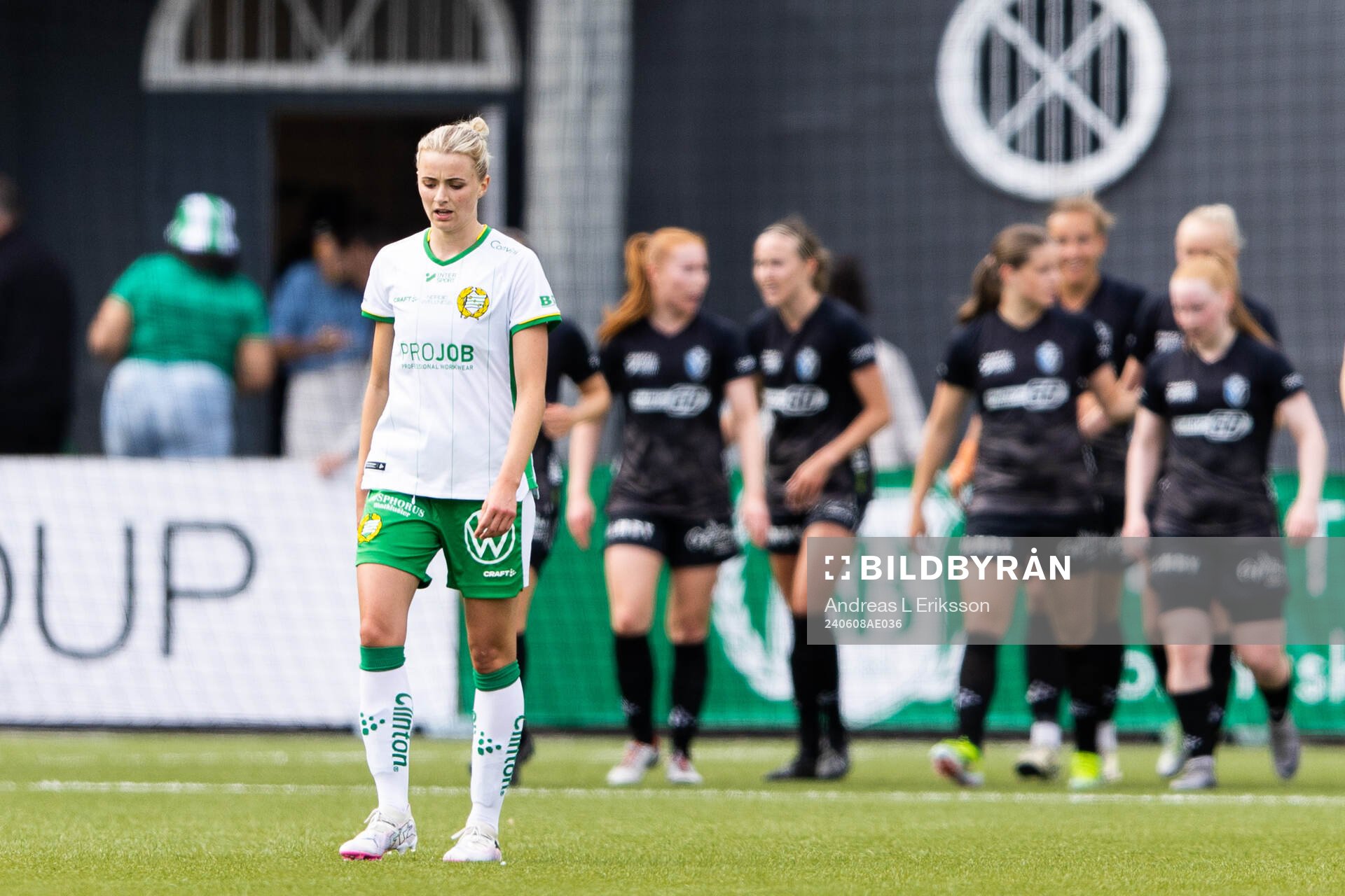 Hammarbys Thea Sørbo deppar