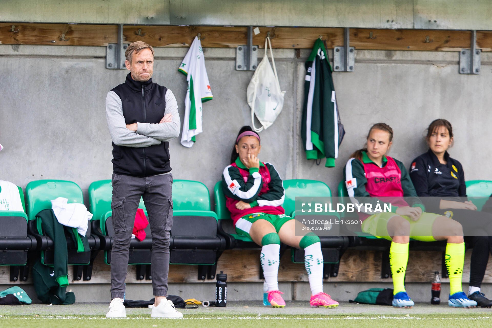 Hammarbys tränare Martin Sjögren