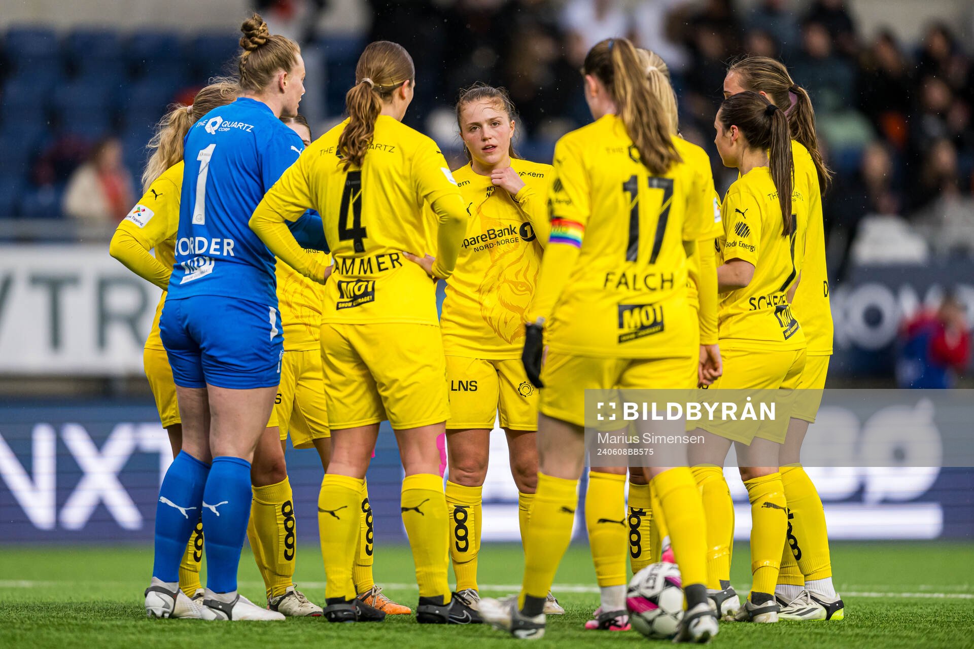 Kristina Borgenhaug Brudvik of Bodø/Glimt looks dejected