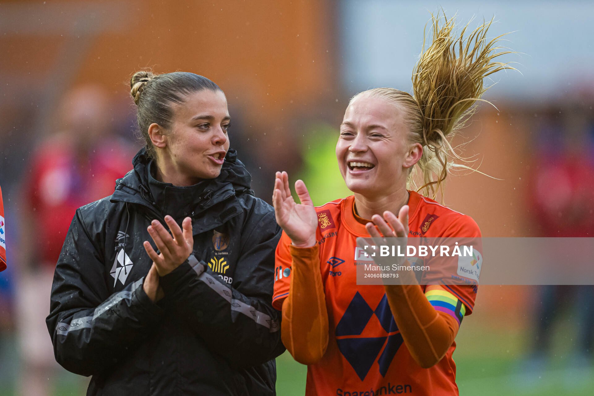 Idun-Kristine Jørgensen and Mette Osvold Muri of AaFK
