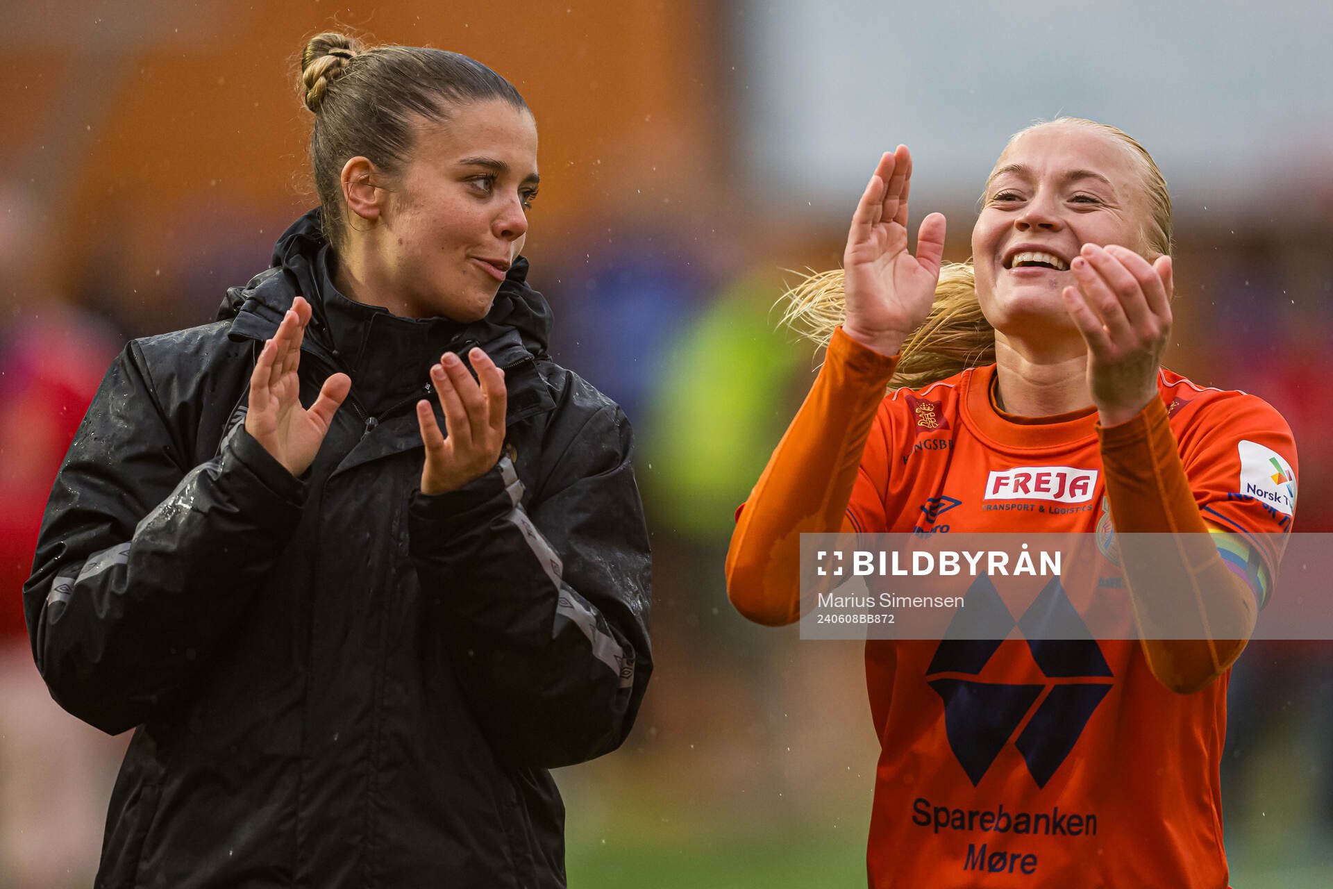 Idun-Kristine Jørgensen and Mette Osvold Muri of AaFK