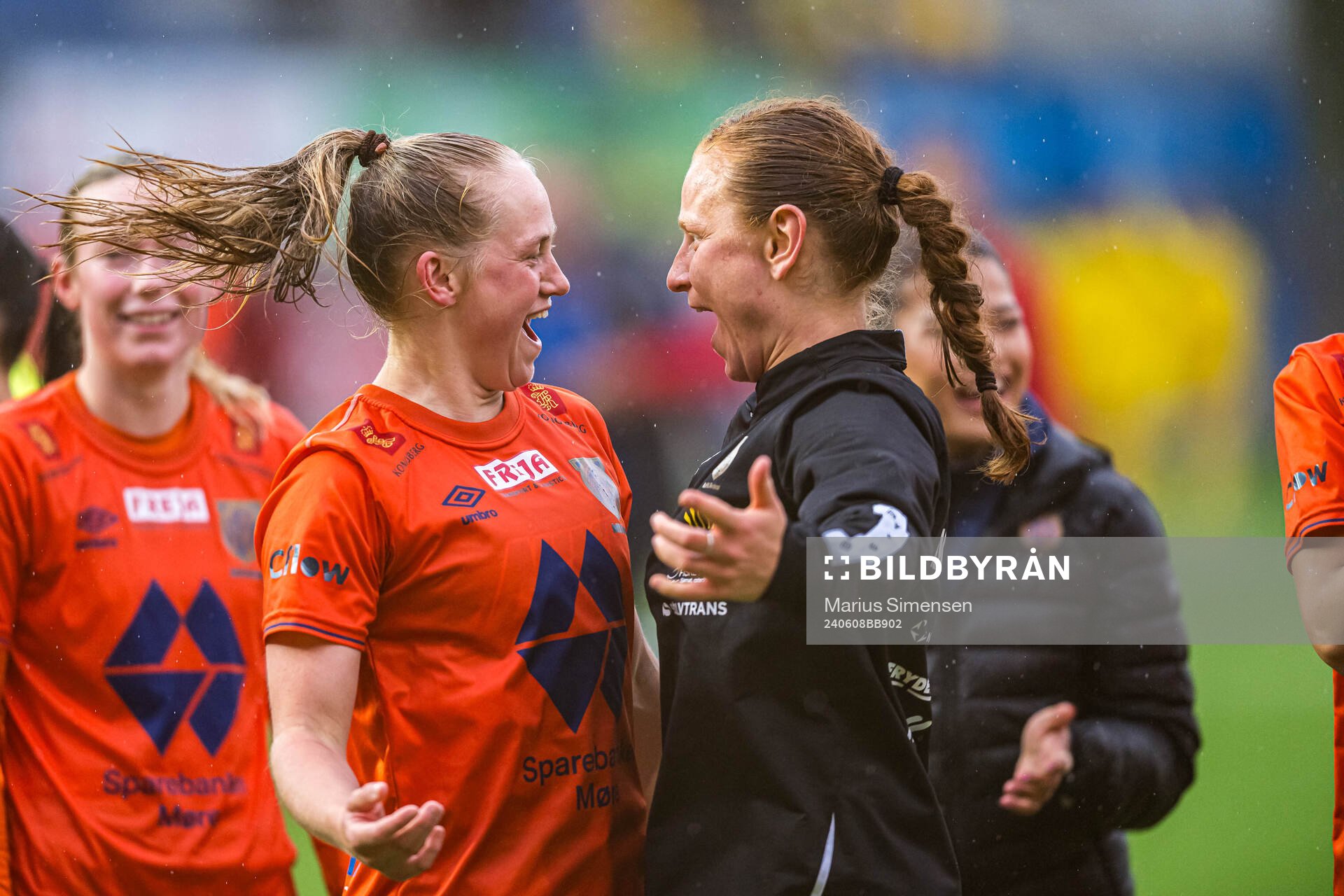 Ingeborg Skretting and Laura Gashi of AaFK Fortuna