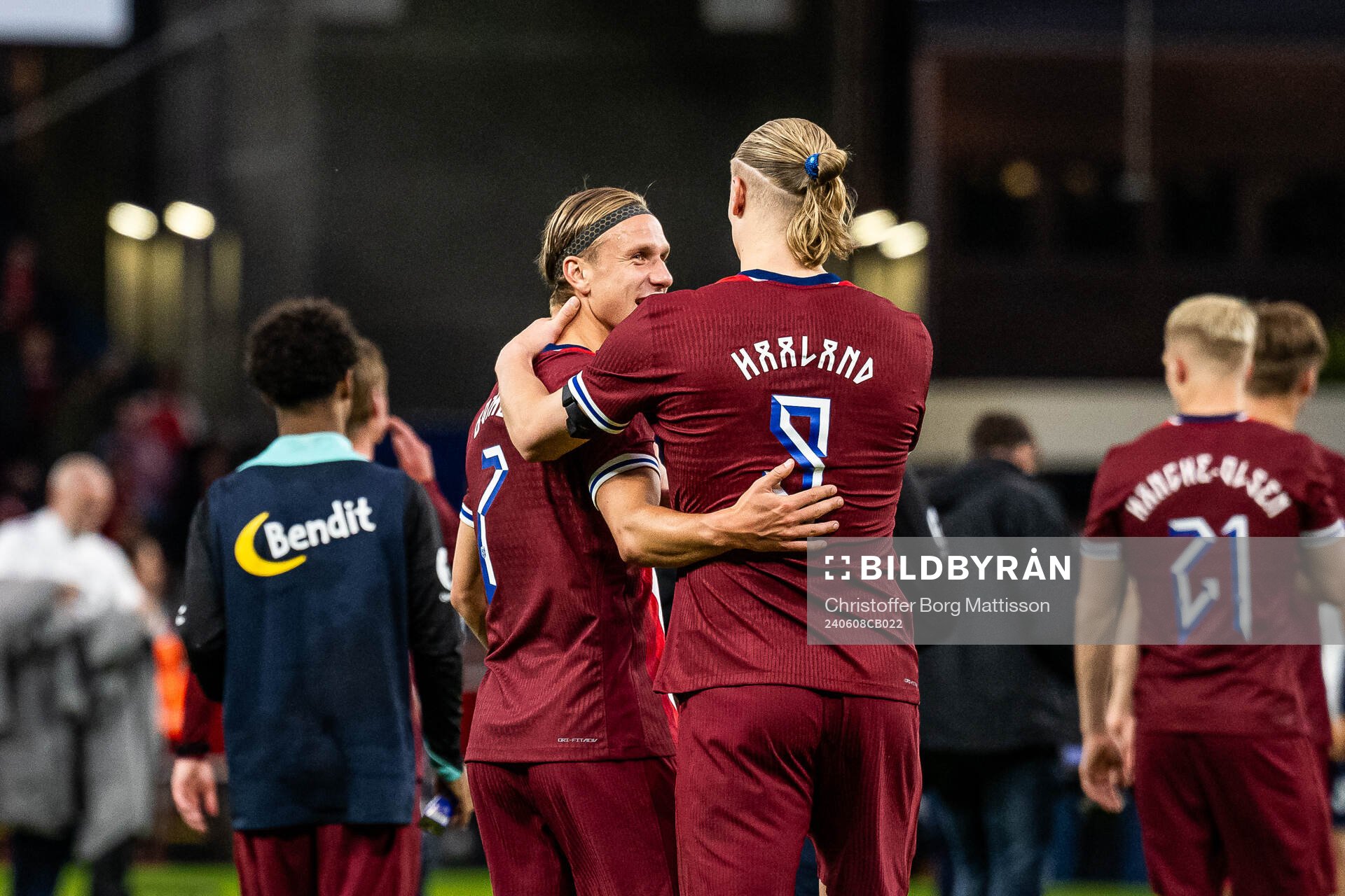 Erik Botheim and Erling Braut Haaland