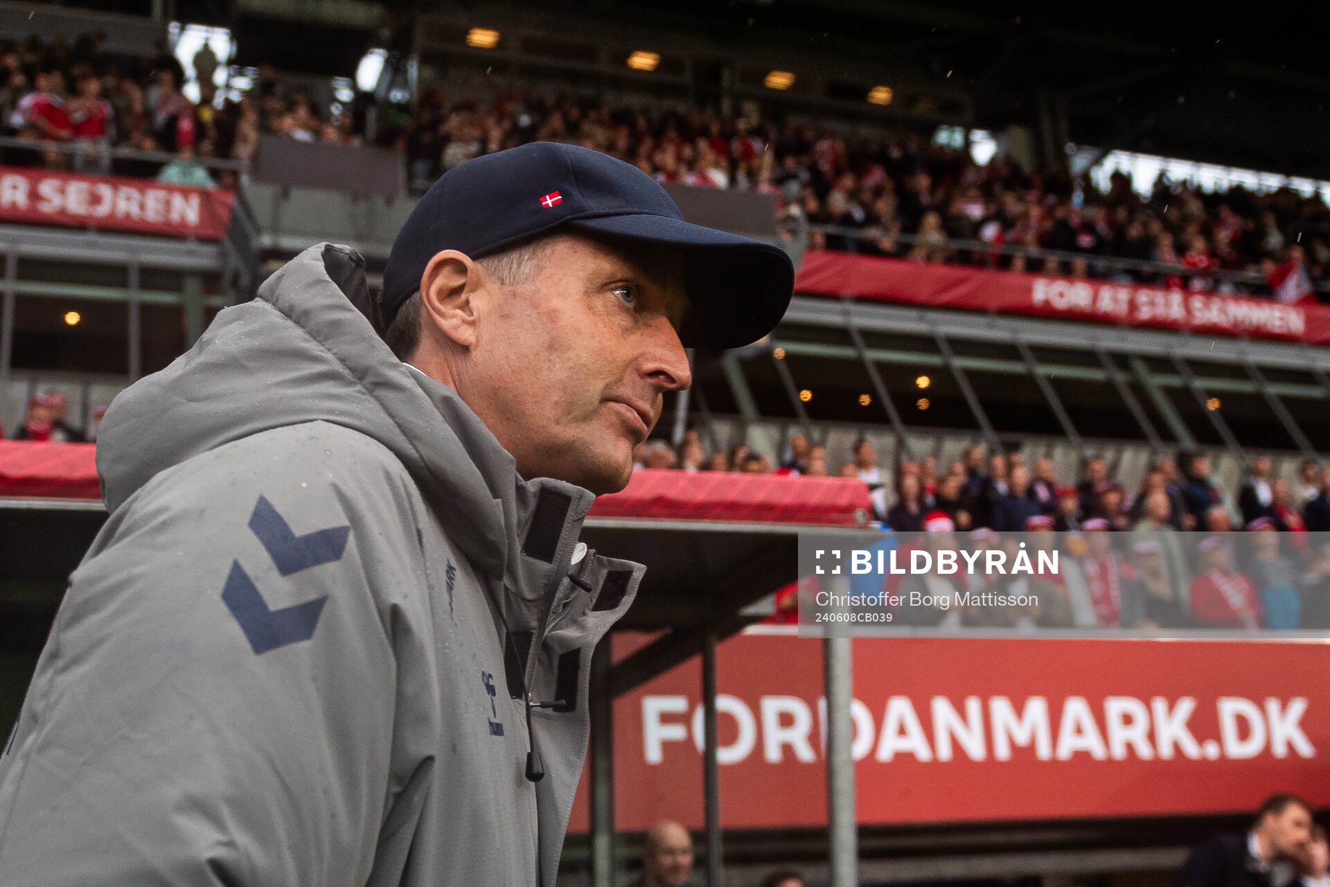 Head coach Kasper Hjulmand of Denmark
