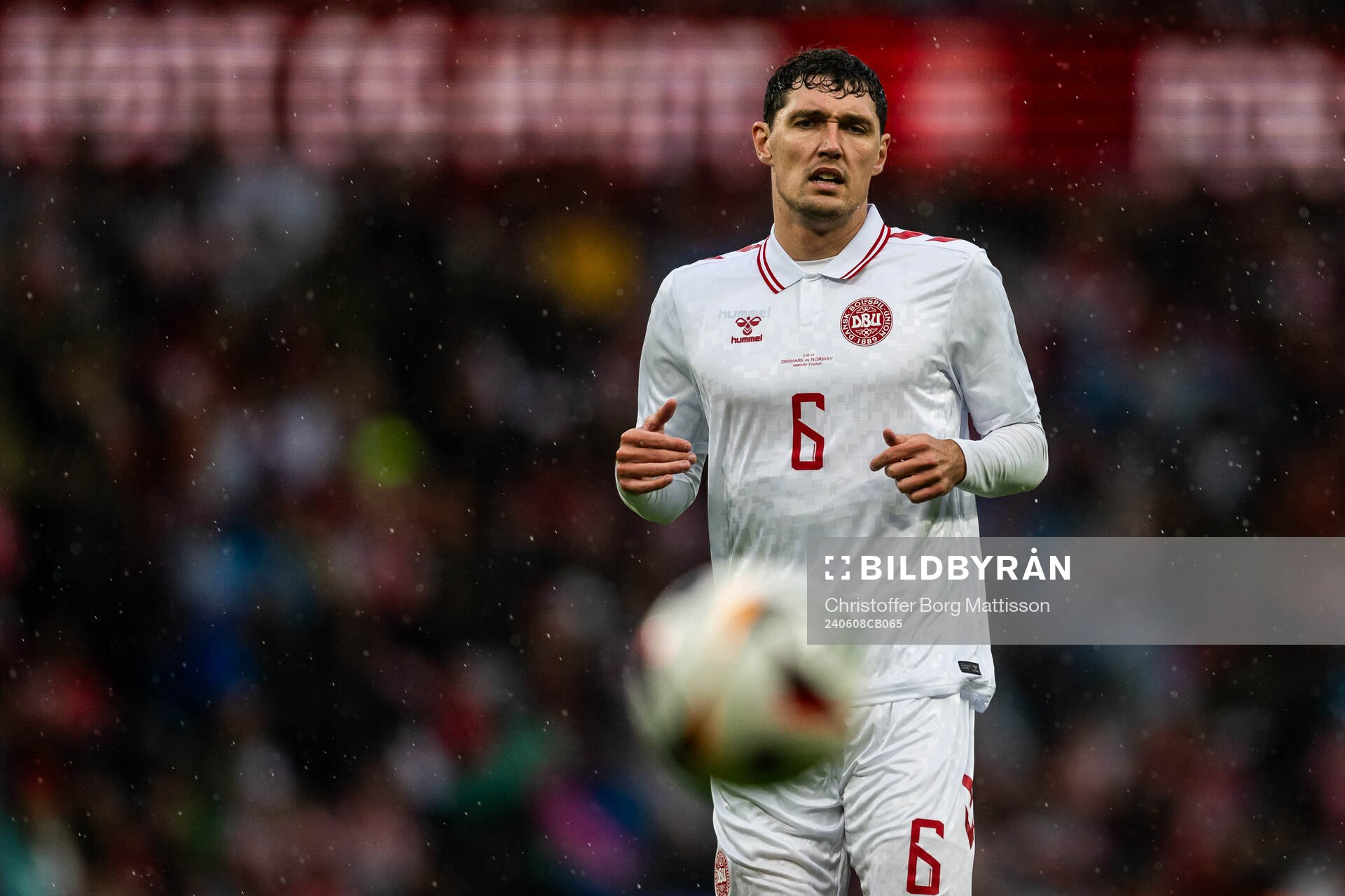 Andreas Christensen of Denmark