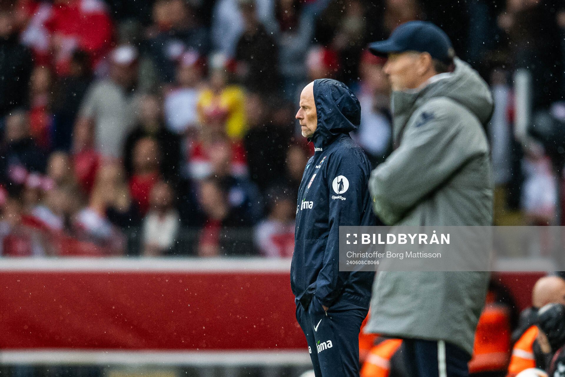 Head coach Ståle Solbakken of Norway looks dejected