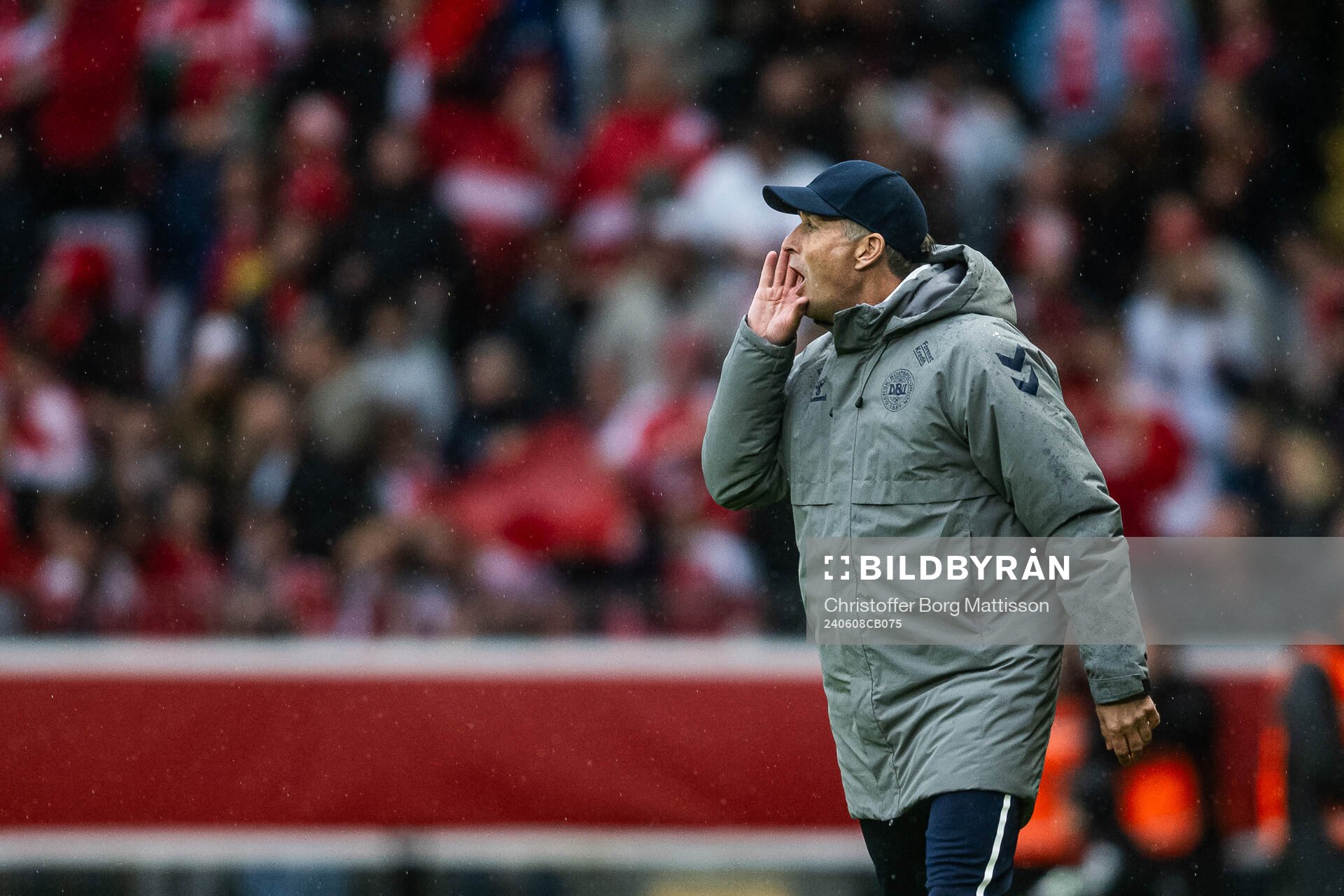 Head coach Kasper Hjulmand of Denmark