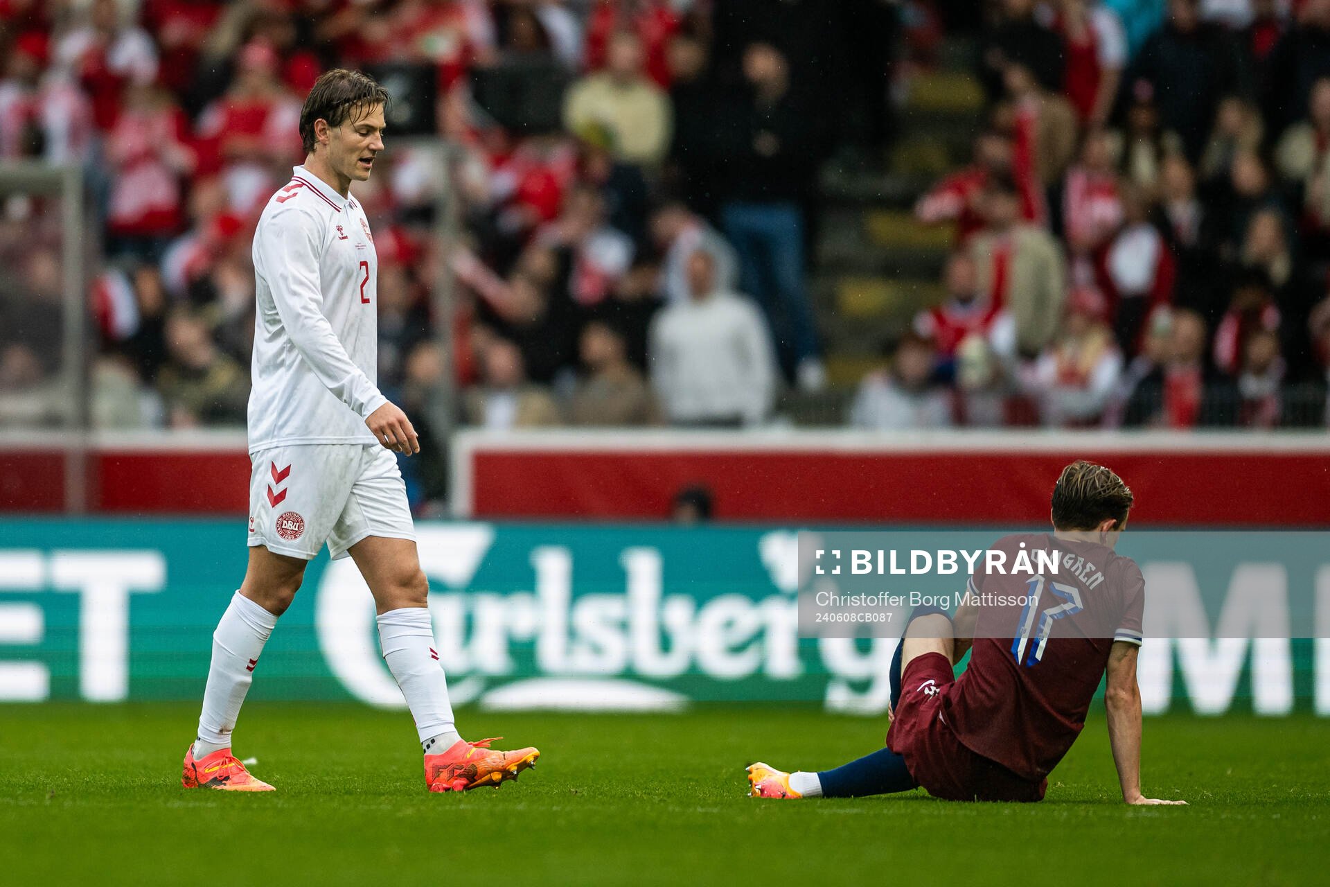 Joachim Andersen of Denmark and Marcus Holmgren Pedersen of