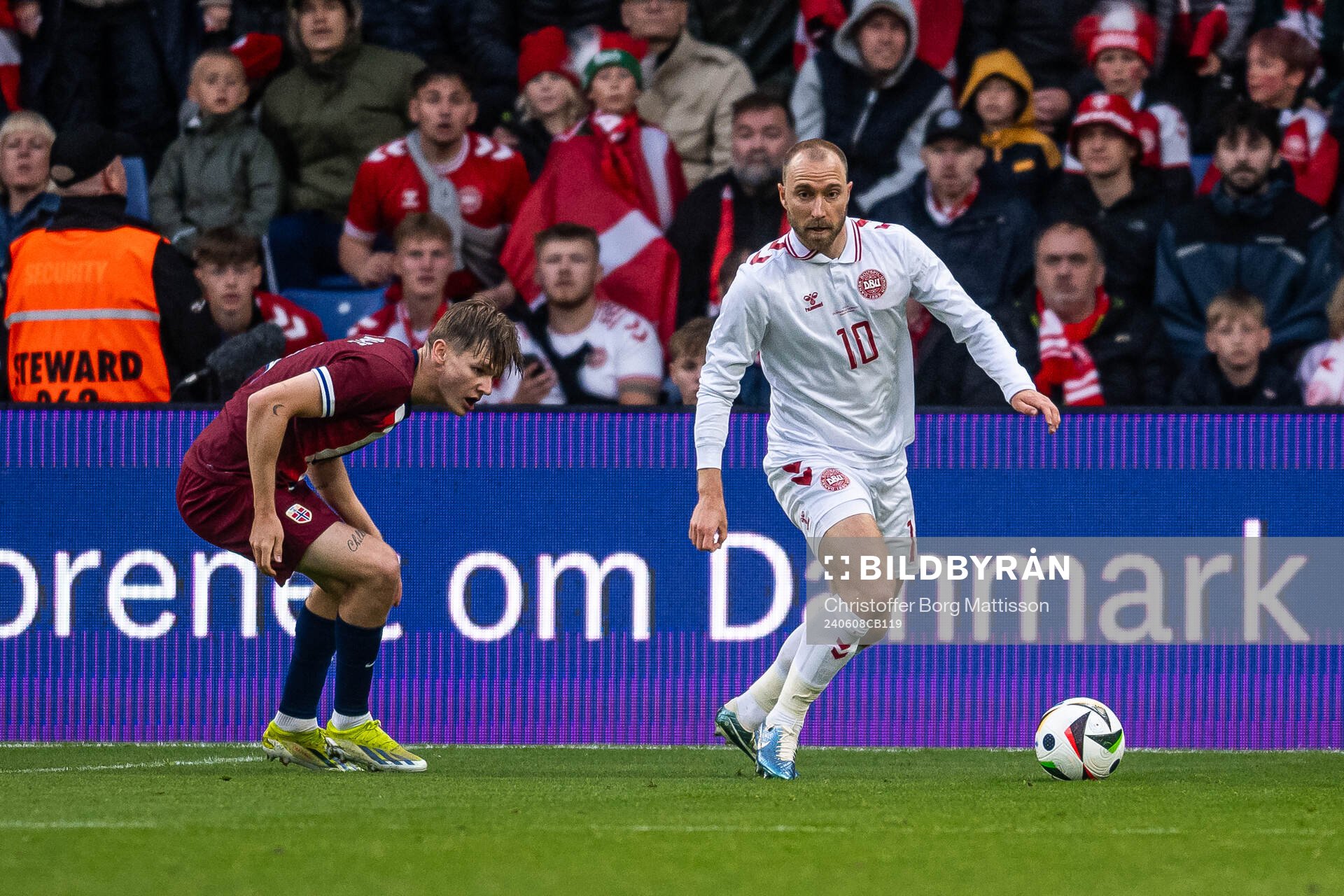 Christian Eriksen of Denmark