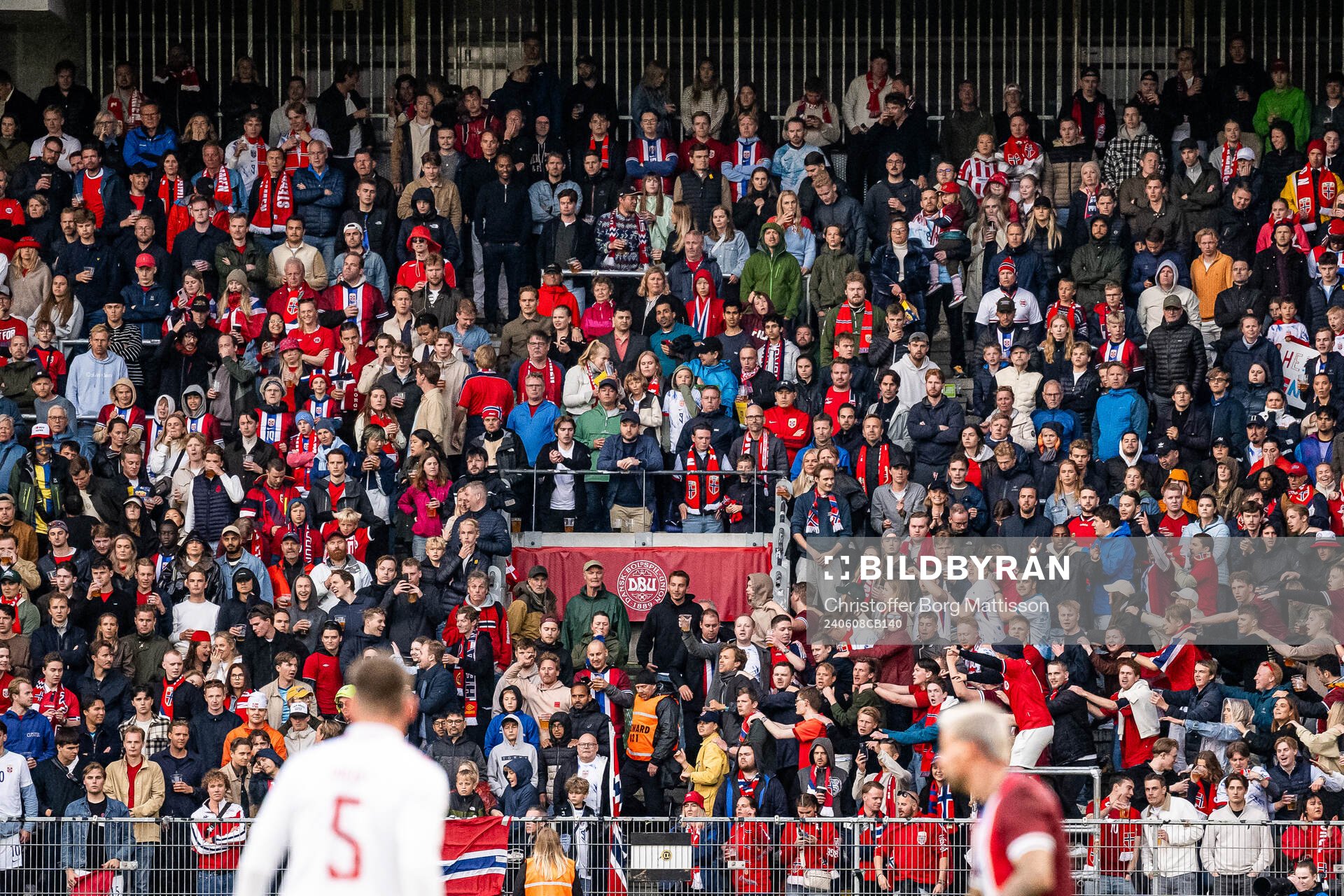 Supporters of Norway