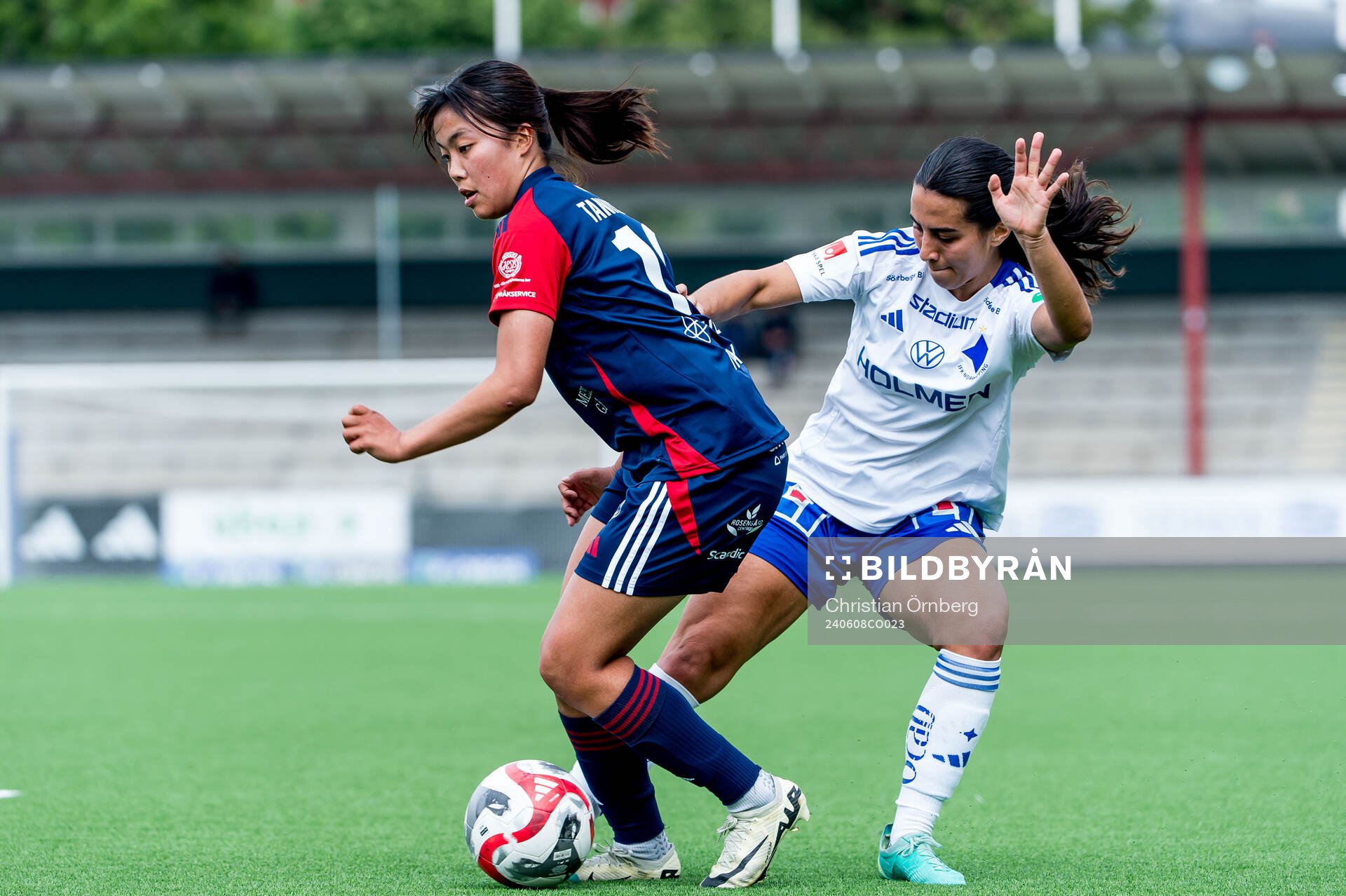 FC Rosengårds Momoko Tanikawa och IFK Norrköpings Vesna