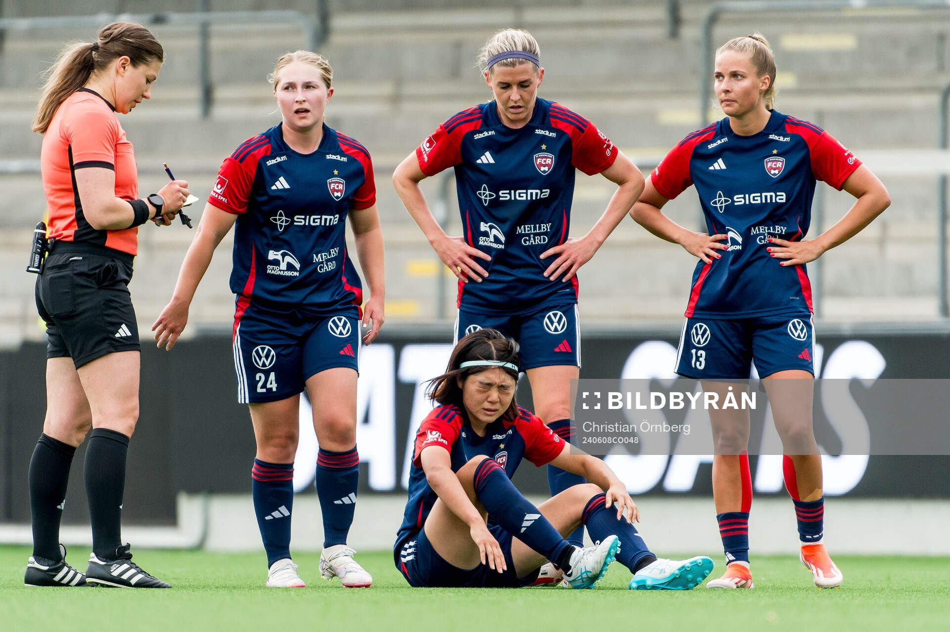 FC Rosengårds Mai Kadowaki deppar