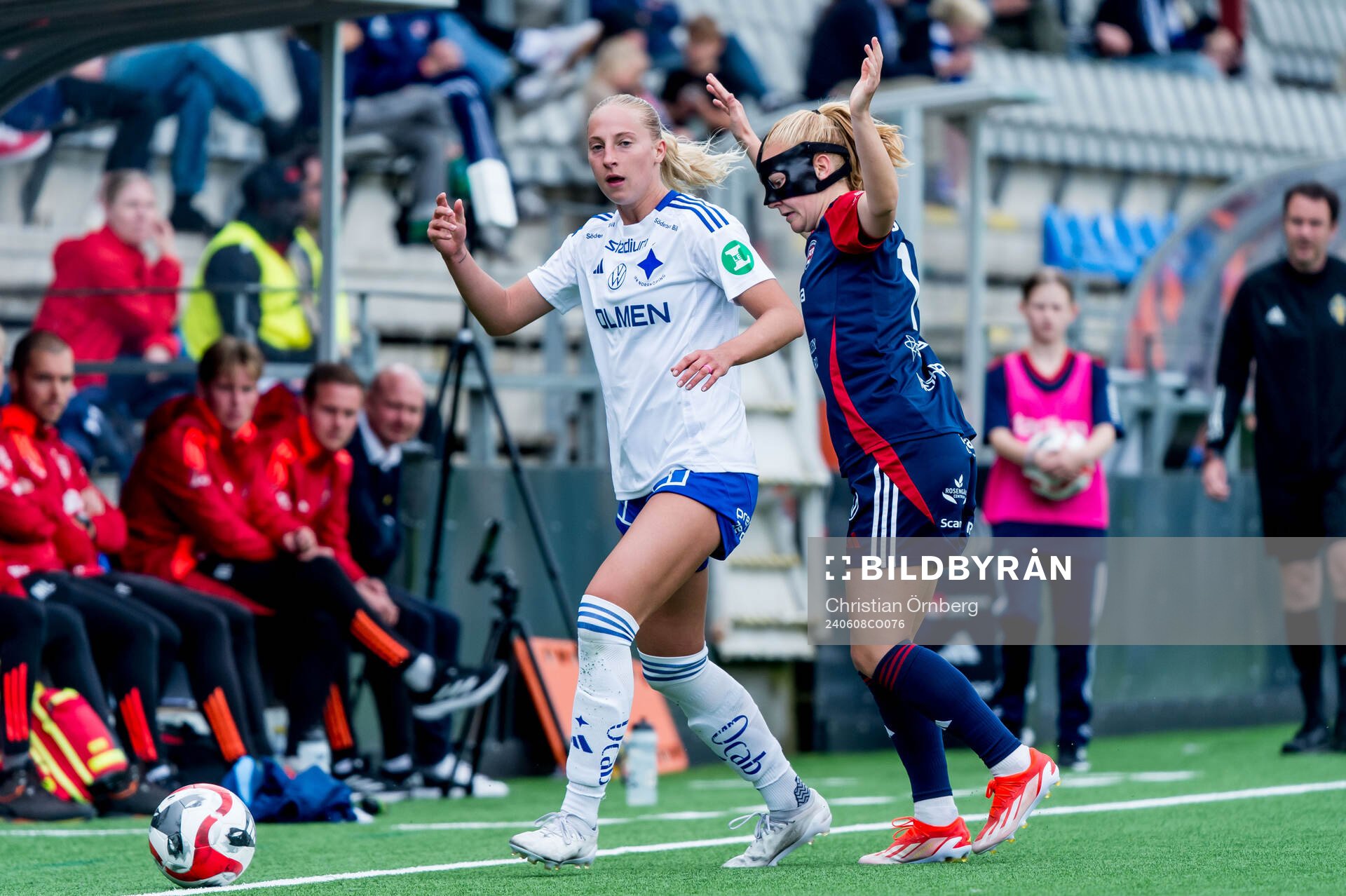 IFK Norrköpings Samantha Cary och FC Rosengårds Sofie