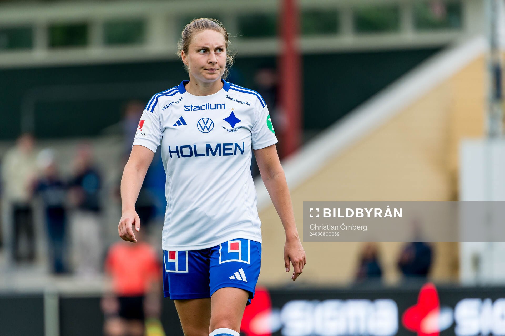 IFK Norrköpings Fanny Andersson deppar
