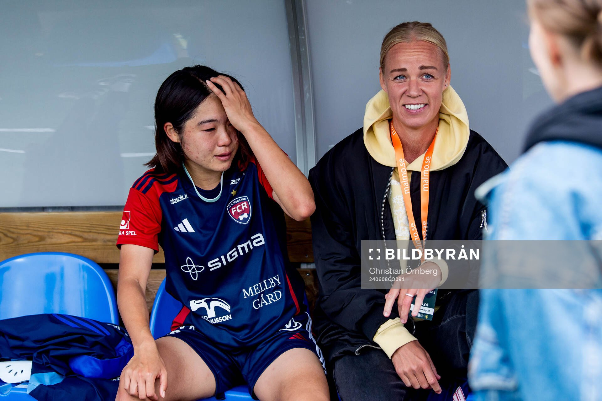 FC Rosengårds Mai Kadowaki deppar