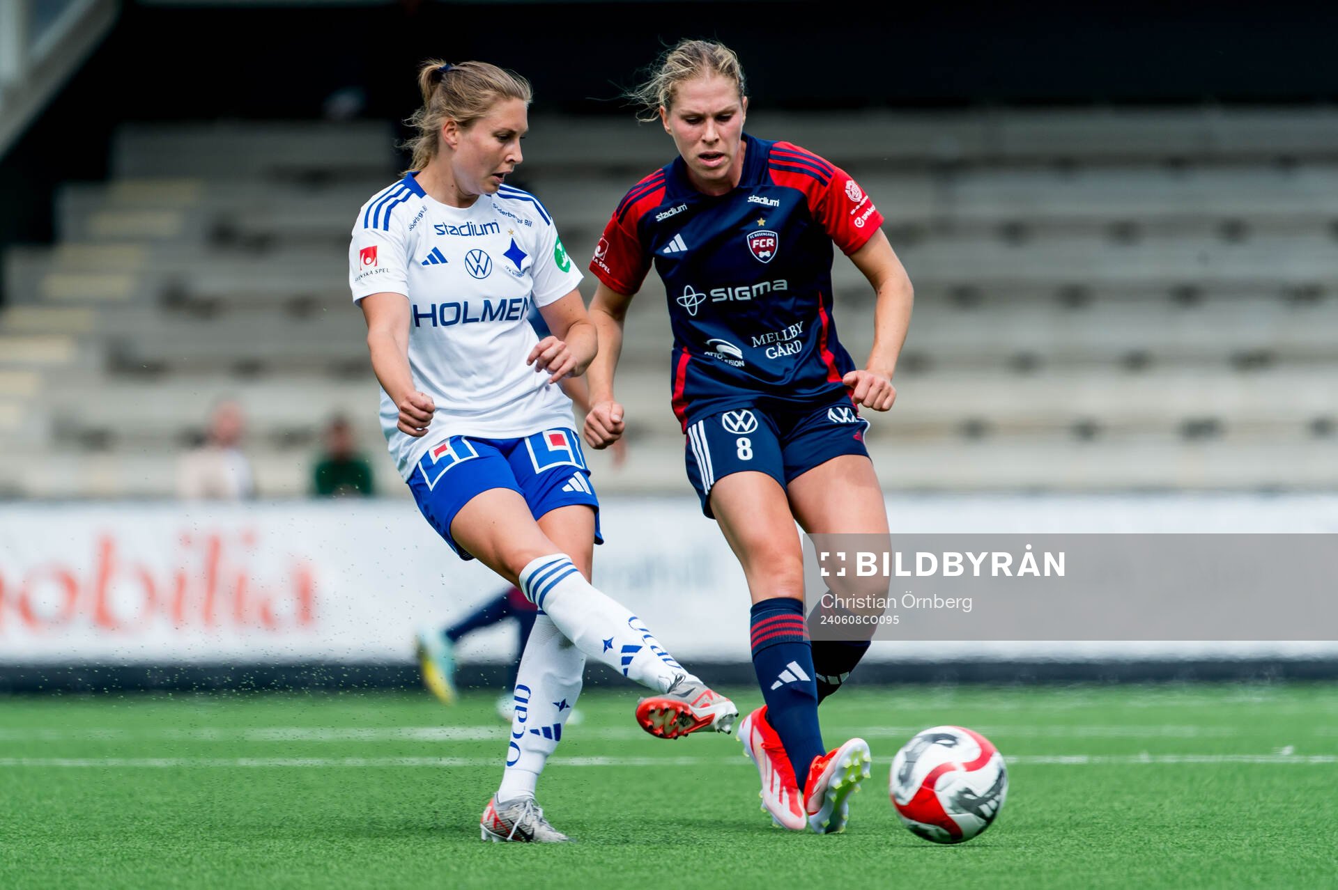 IFK Norrköpings Fanny Andersson och FC Rosengårds Rebecca