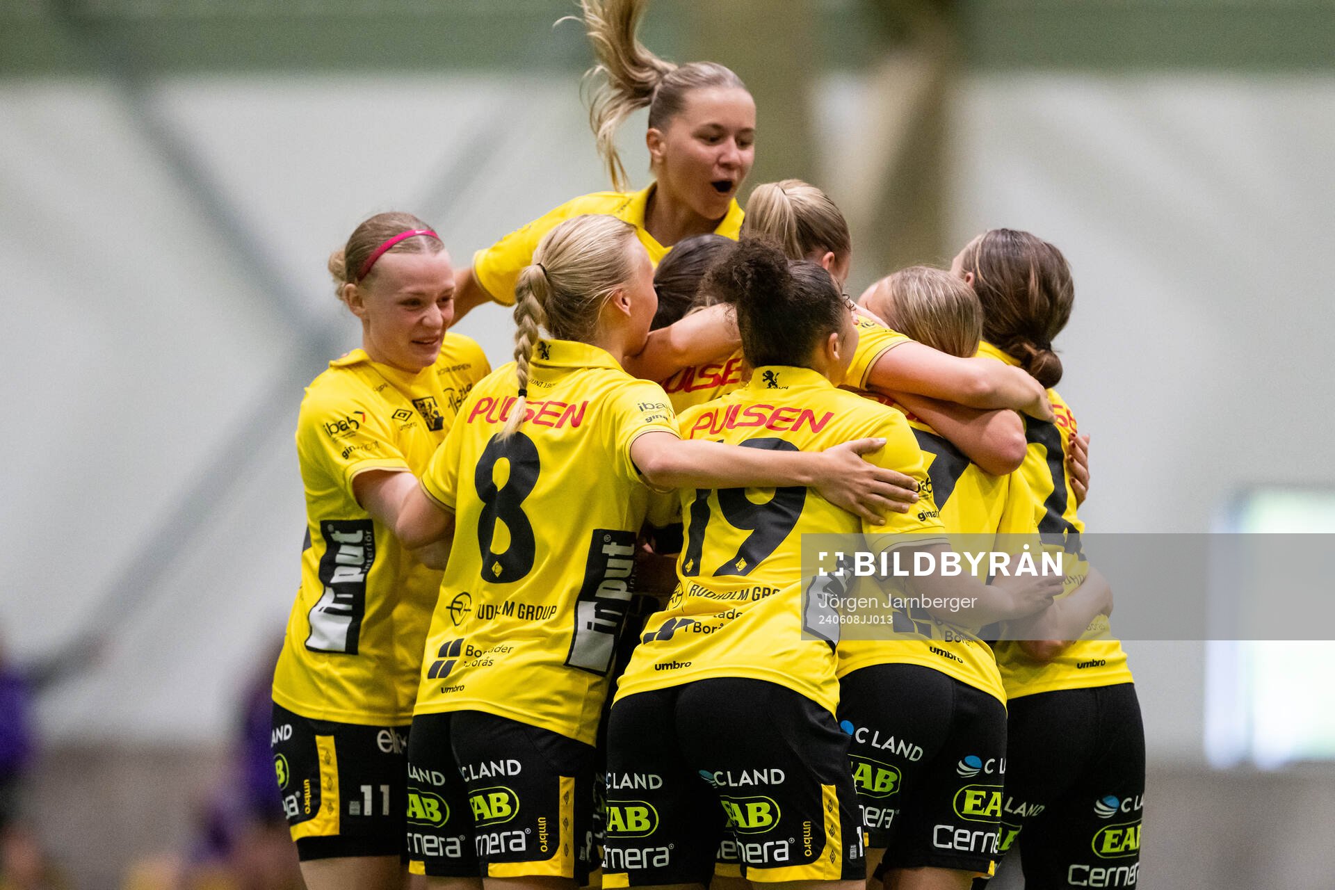 Elfsborgs spelare jublar