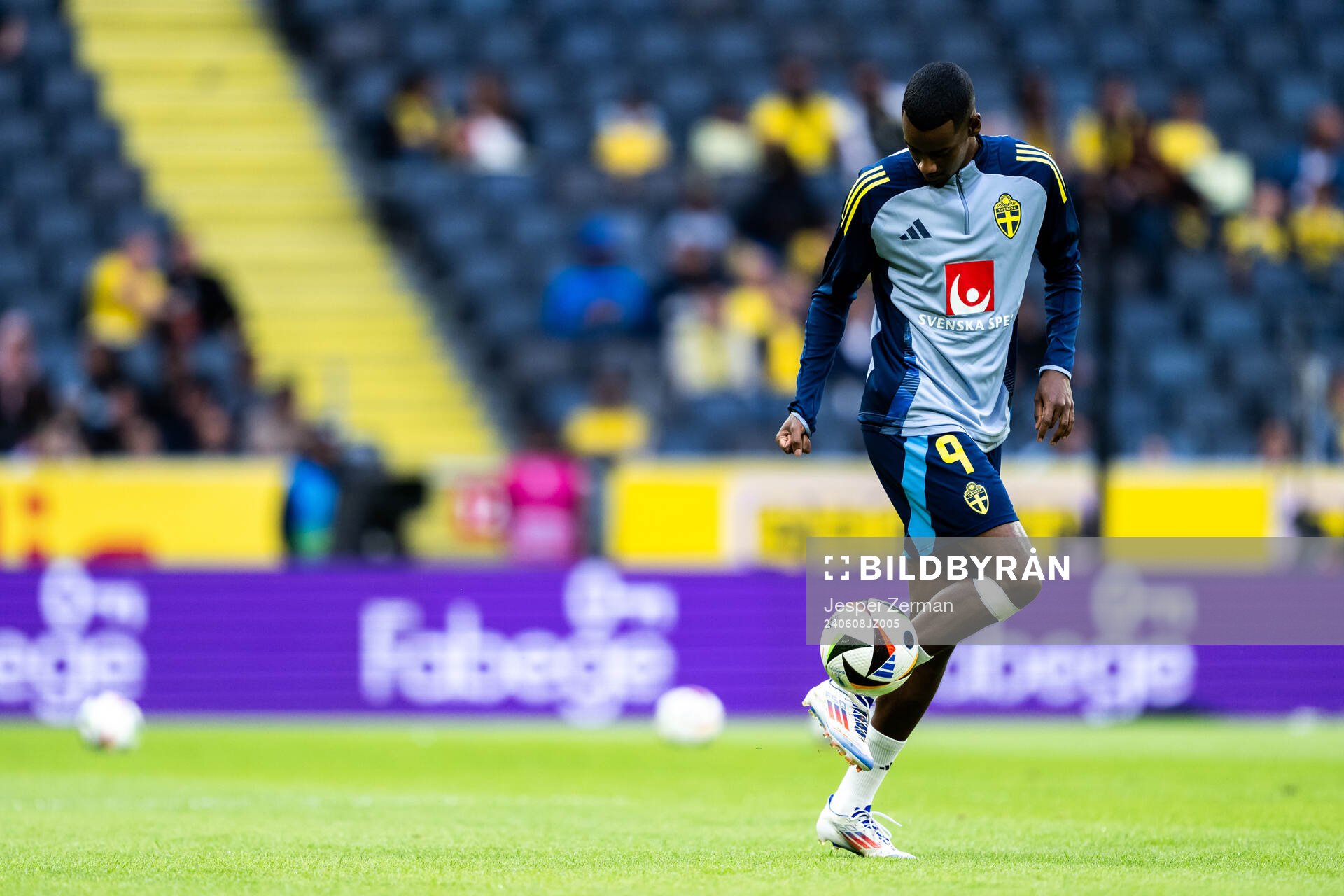 Alexander Isak of Sweden