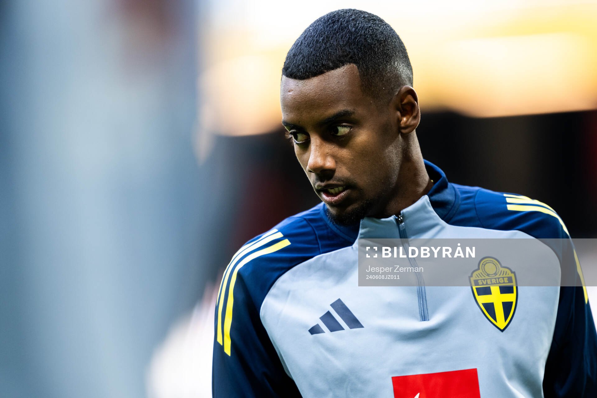 Alexander Isak of Sweden