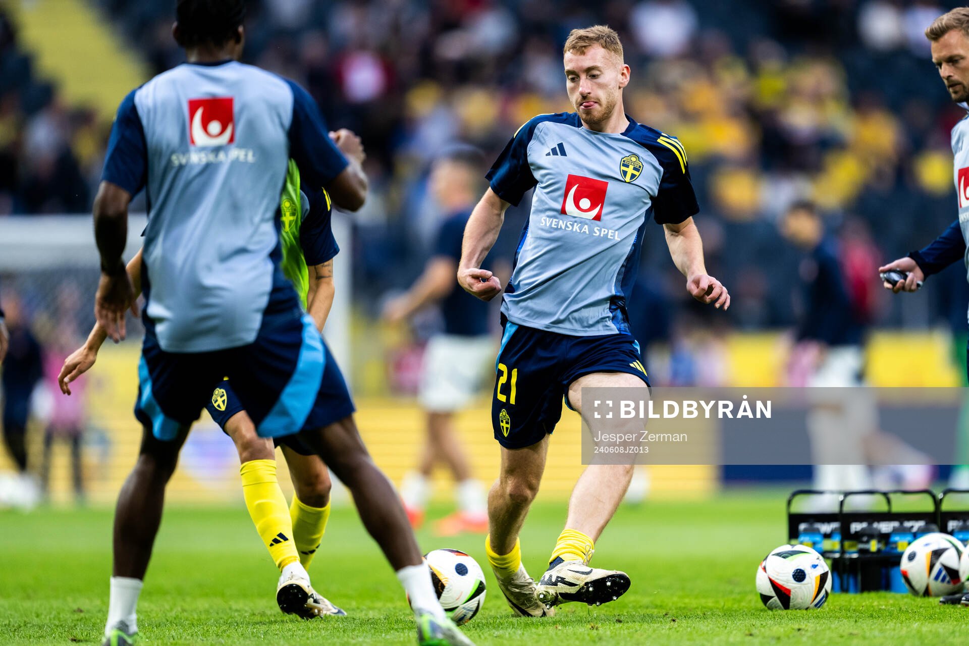 Dejan Kulusevski of Sweden