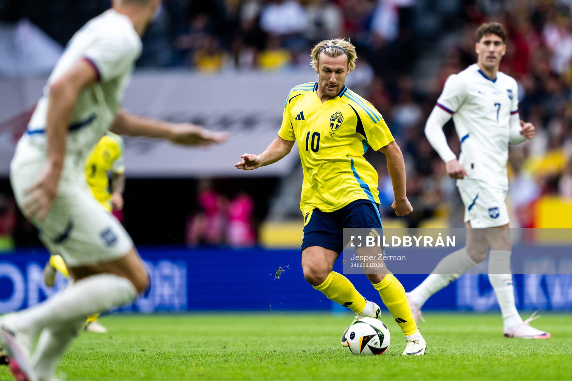 Emil Forsberg of Sweden
