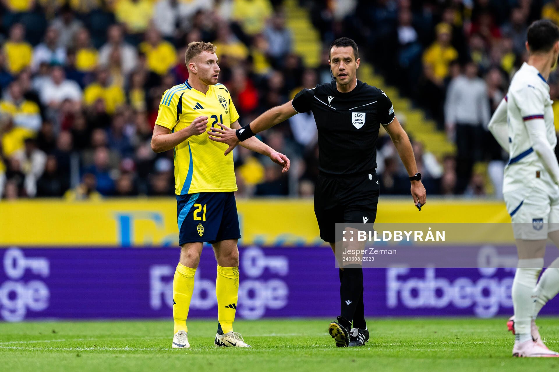 Dejan Kulusevski of Sweden