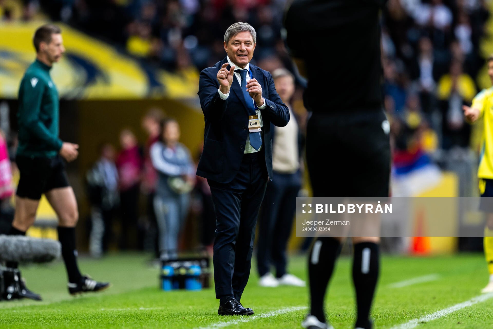 Head coach Dragan Stojkovic of Serbia