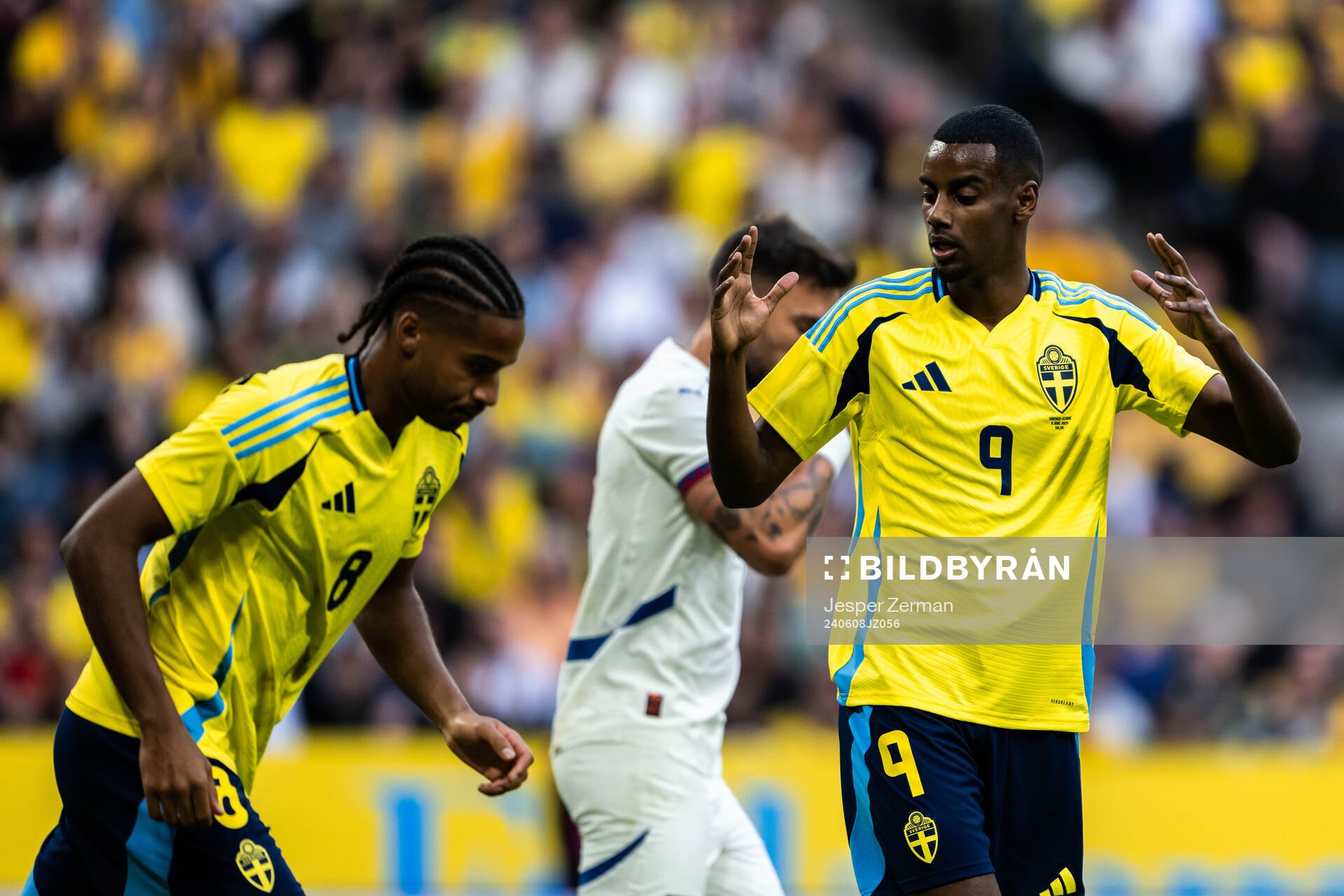 Alexander Isak of Sweden