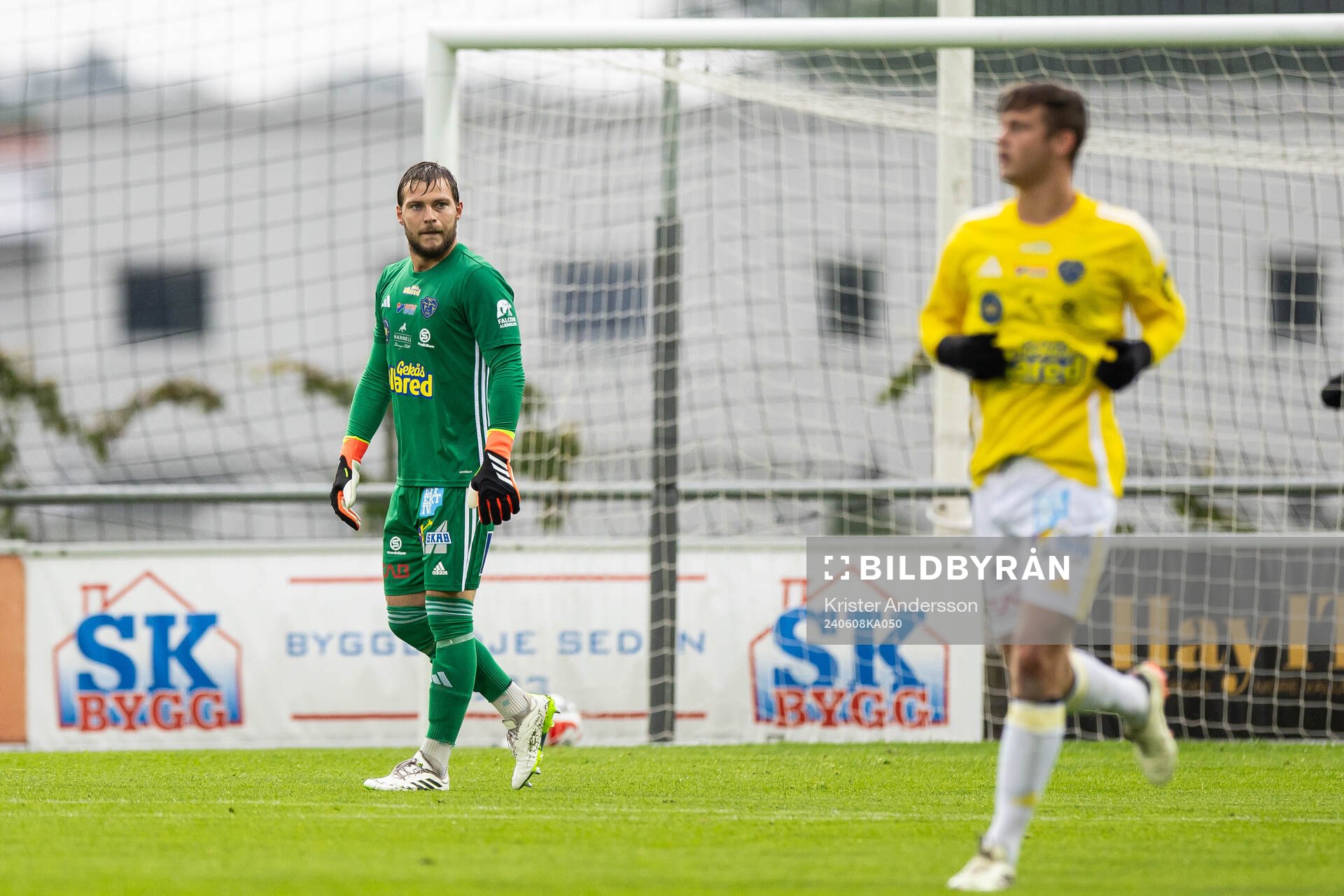 Falkenbergs målvakt Anton Andersson