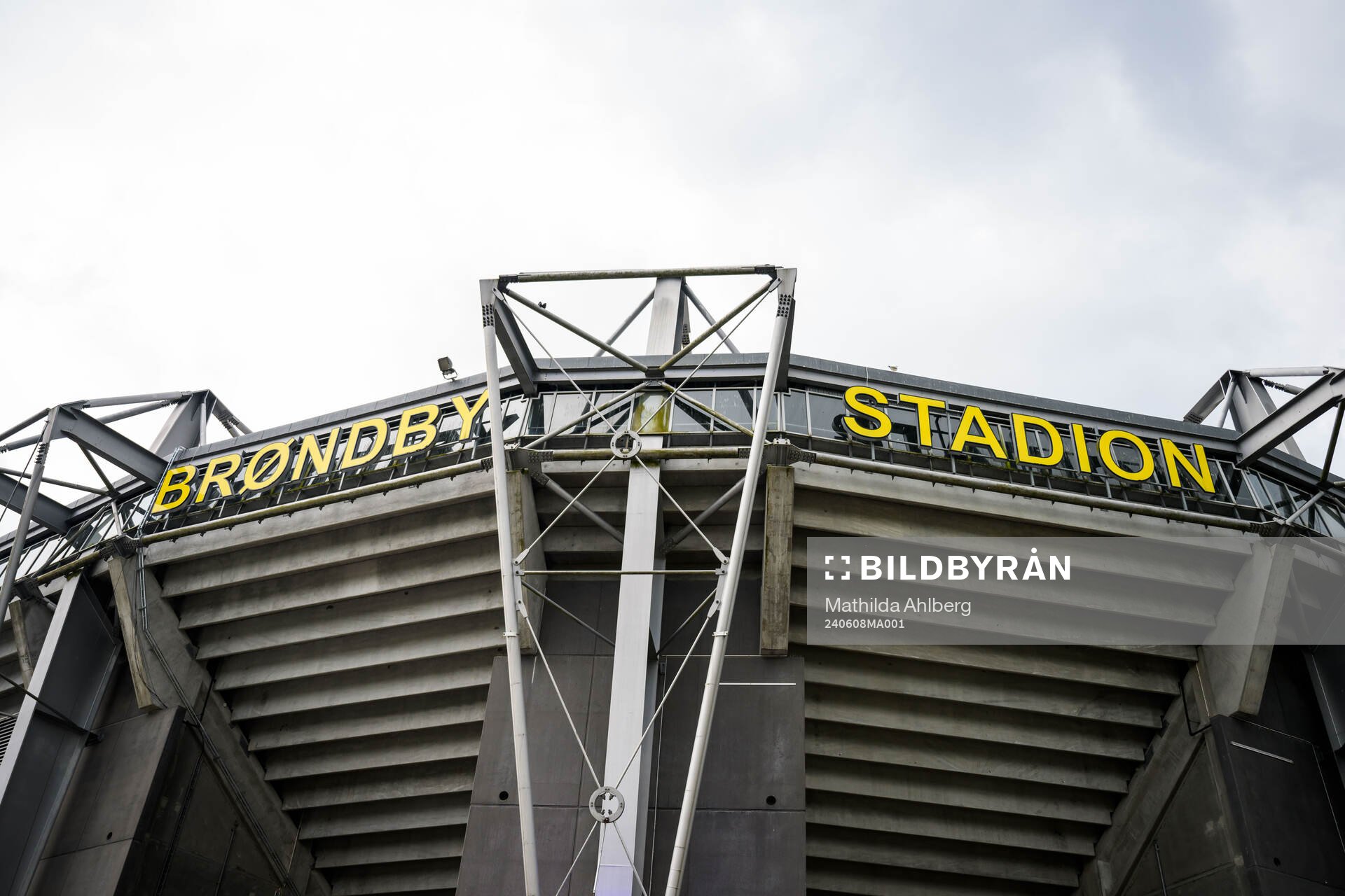 General view of Brøndby Stadion