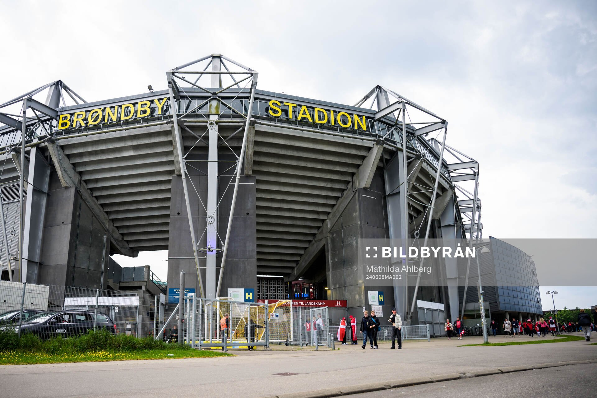 General view of Brøndby Stadion