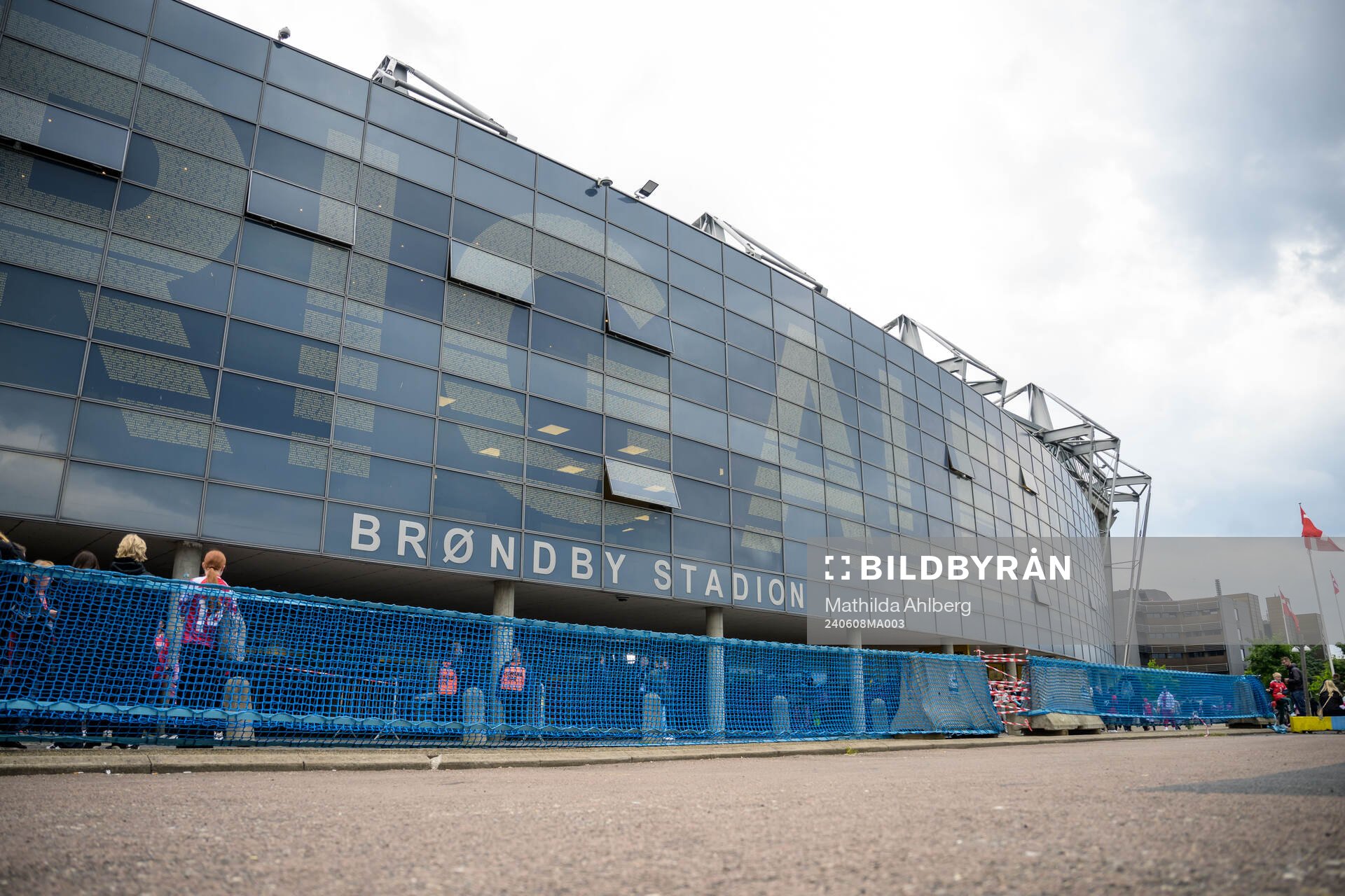 General view of Brøndby Stadion